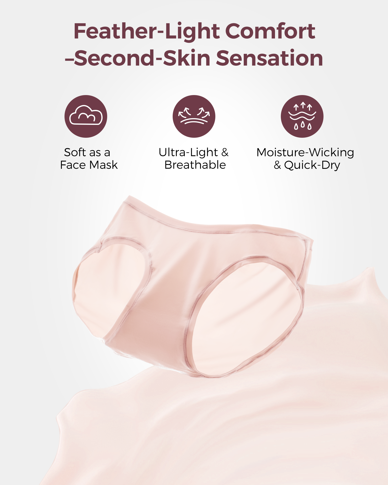 SkinHug One-Size Maternity Underwear - 3 Pack