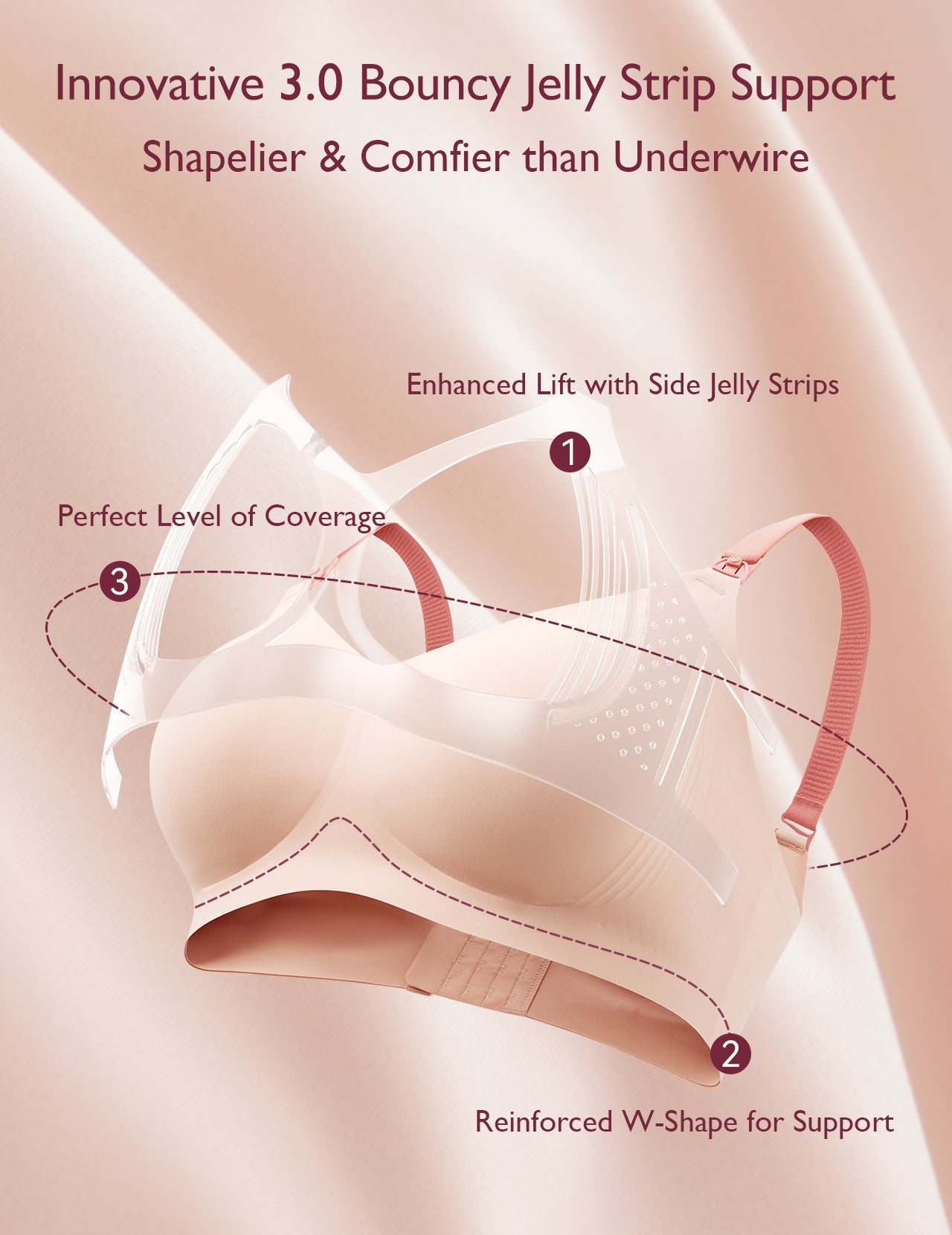 Jelly Strip 3.0 Busty Nursing Bra