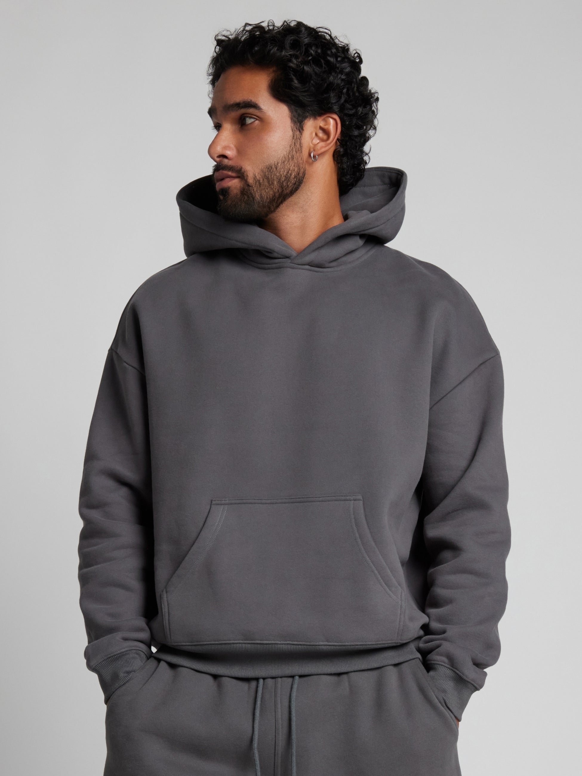 Basic Crop Hoodie