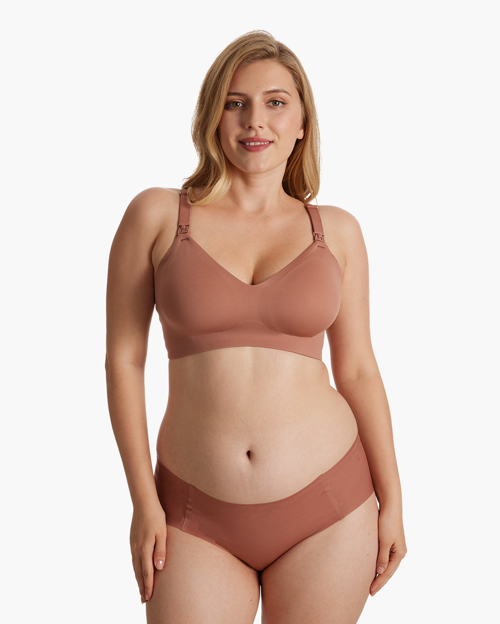 Ultra Soft Seamless Nursing Bra YN21 - Designed for M5 Pump