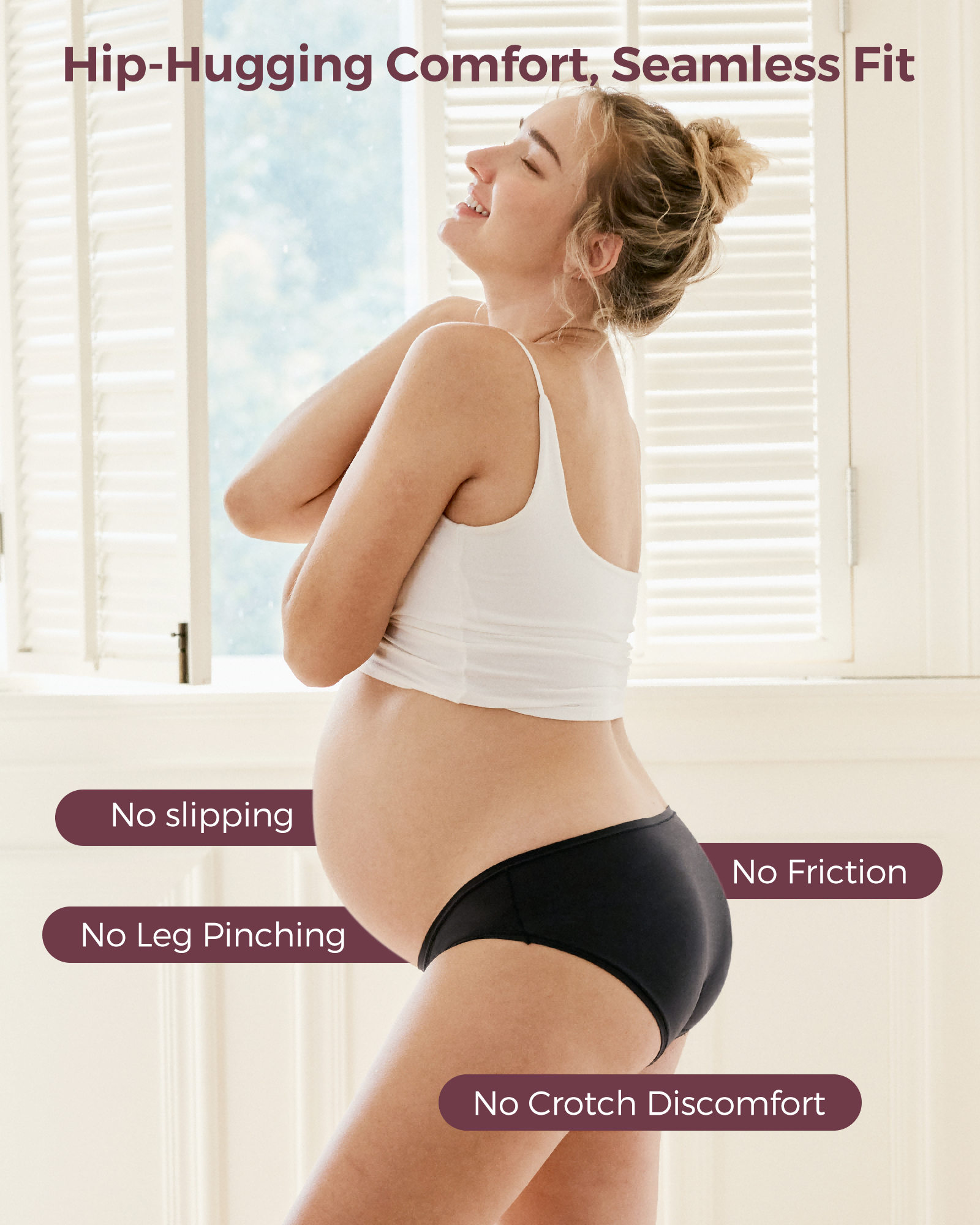Momcozy SkinHug One-Size Maternity Underwear