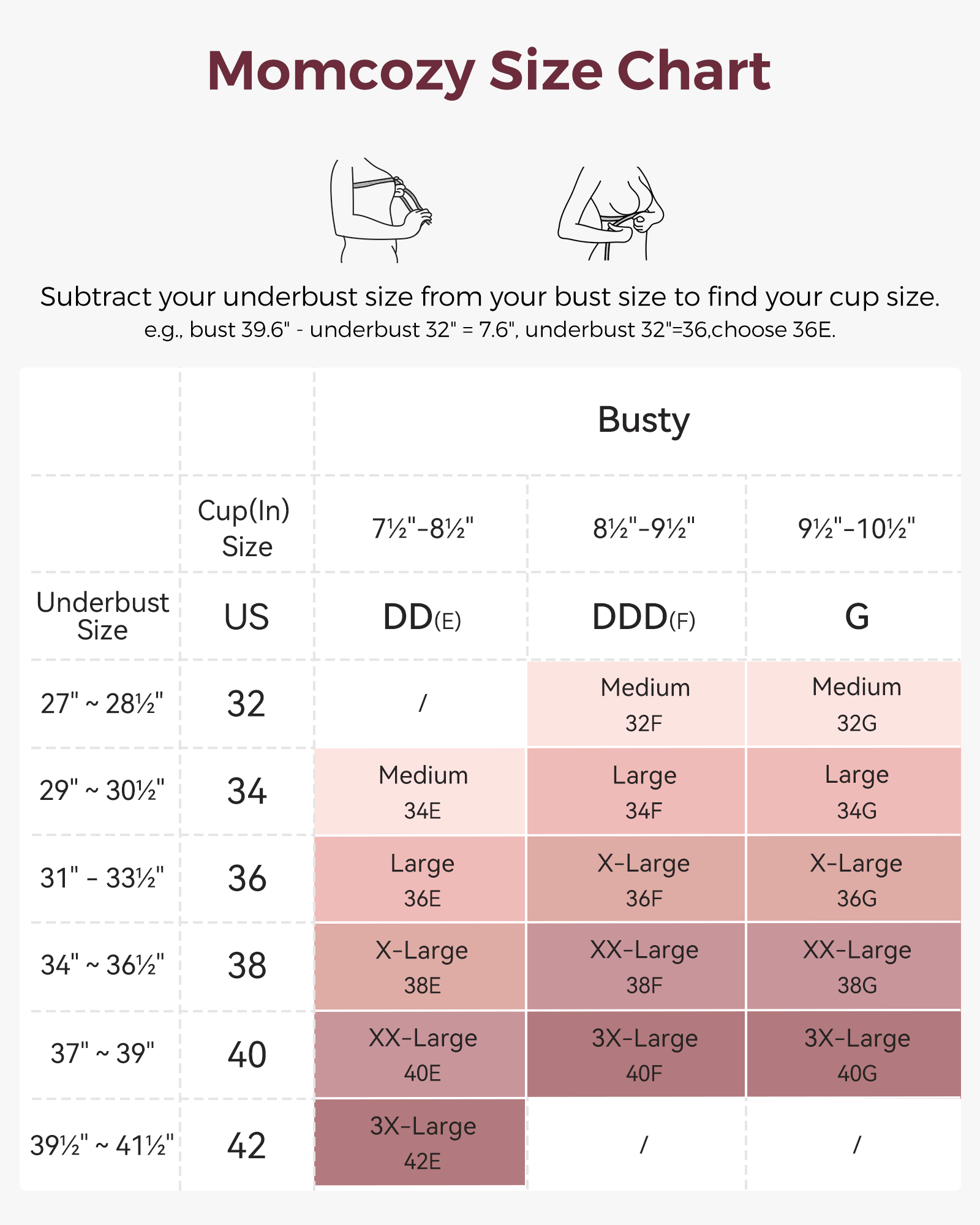 Busty Cotton Nursing Bras