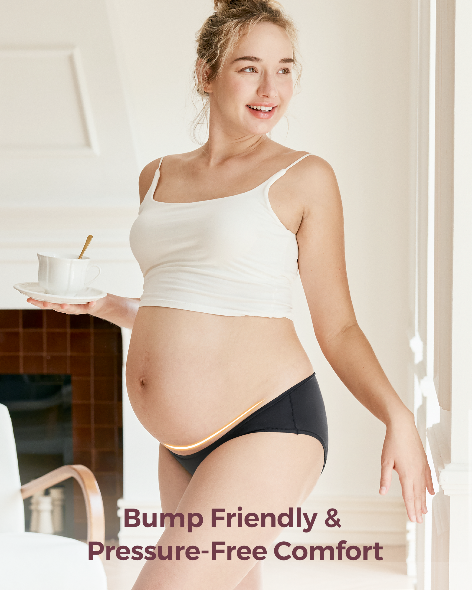 SkinHug One-Size Maternity Underwear - 3 Pack