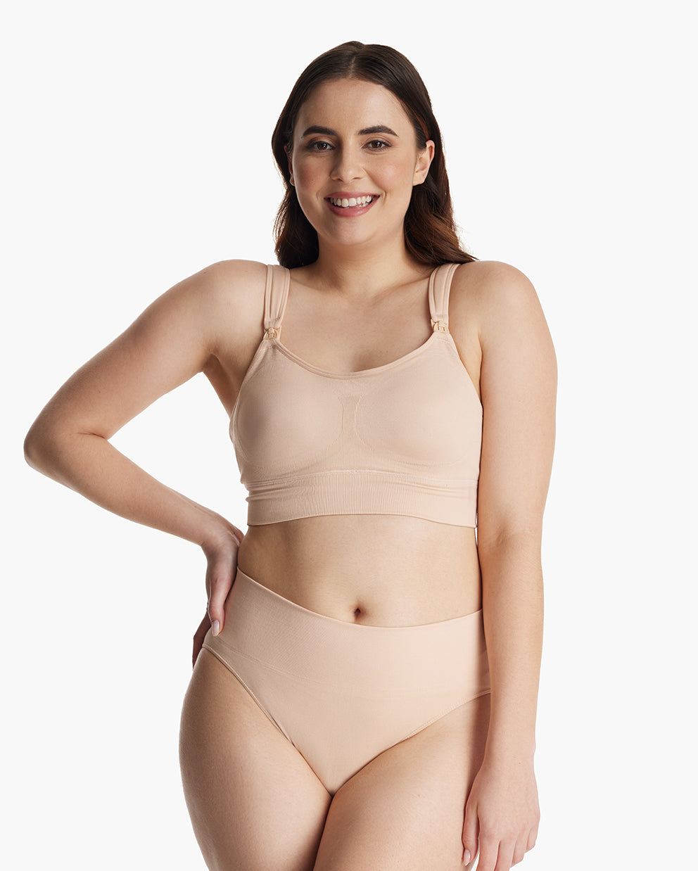 Momcozy Hands-Free Pumping Bra All-in-One with Fixed Padding