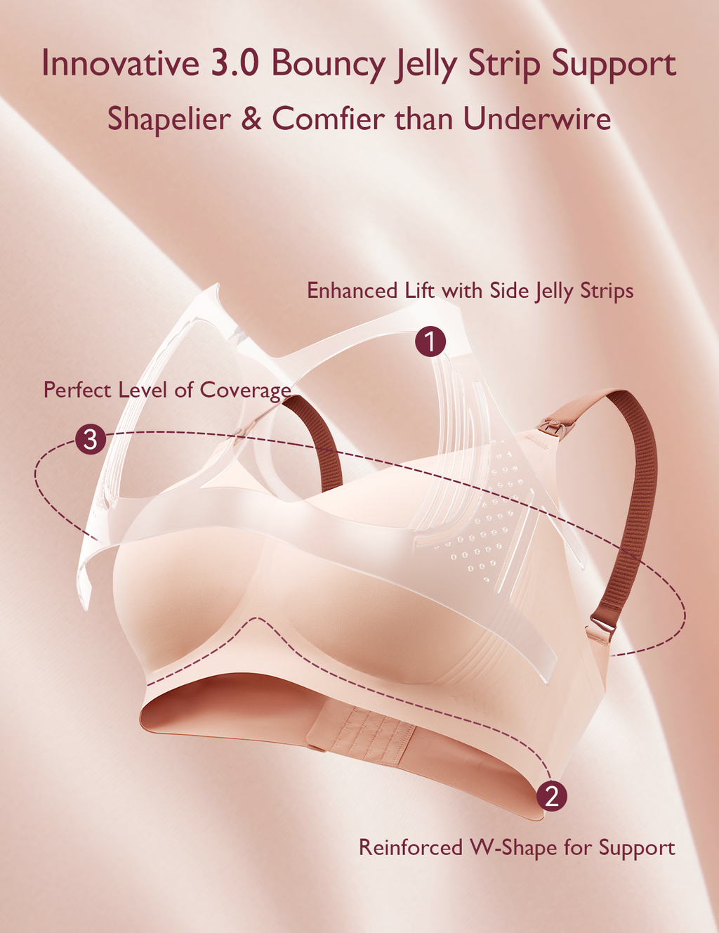 Jelly Strip 3.0 Busty Nursing Bra