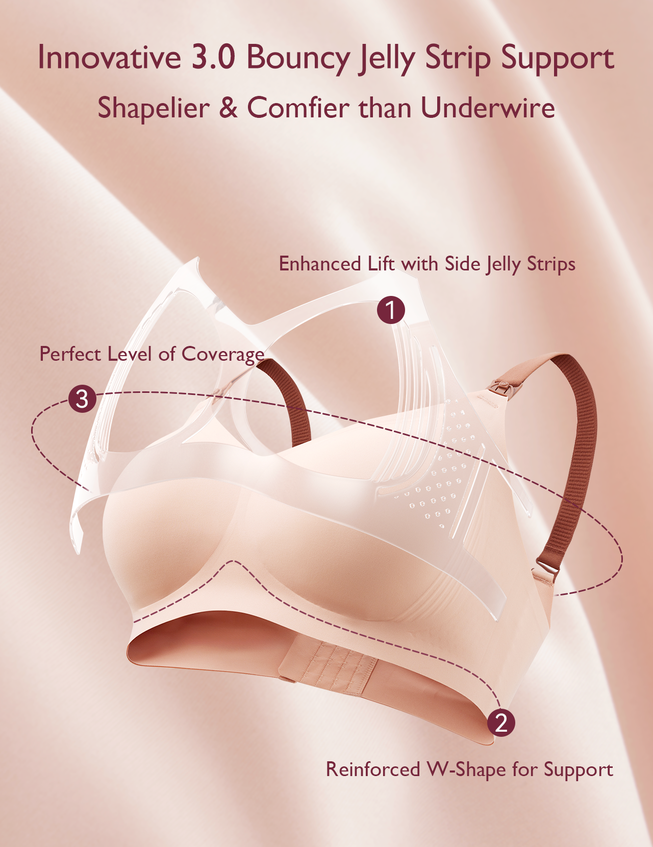 Jelly Strip 3.0 Busty Nursing Bra