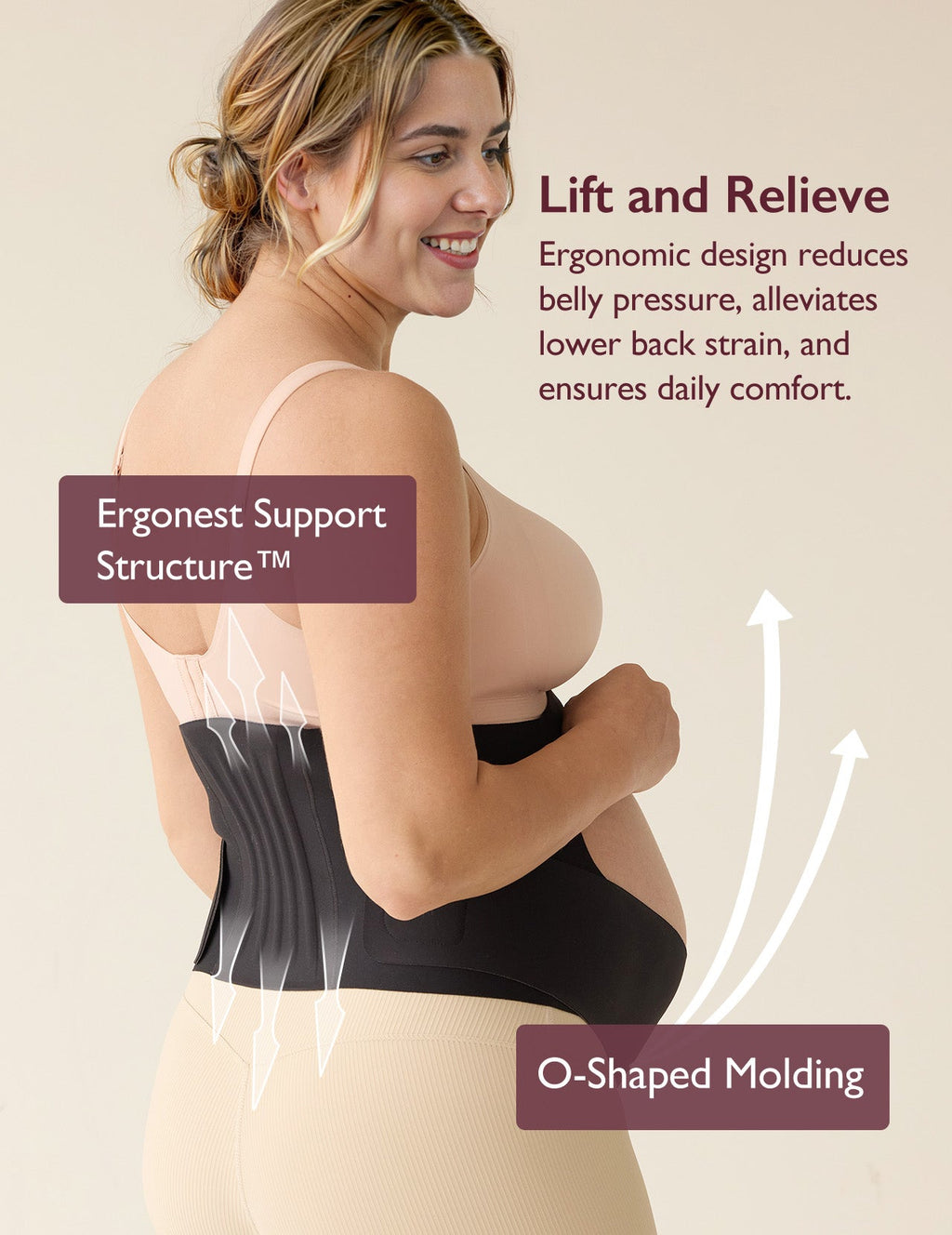 Postpartum Recovery Bundle: Ergonest Belly Band and Postpartum Petite Belly Band