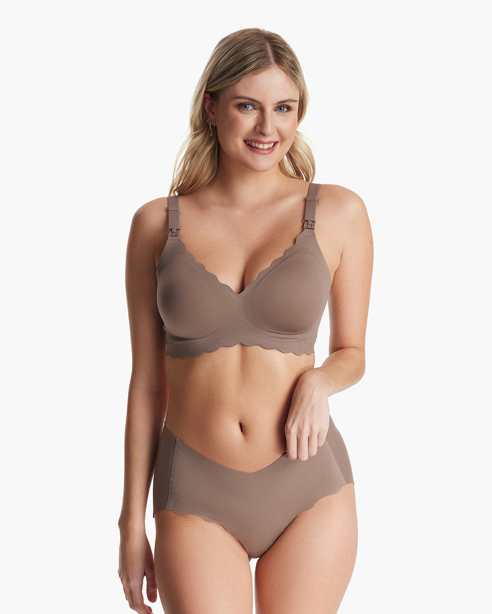 Jelly Strip Seamless Nursing Bra YN46 - Designed for M9 Pump
