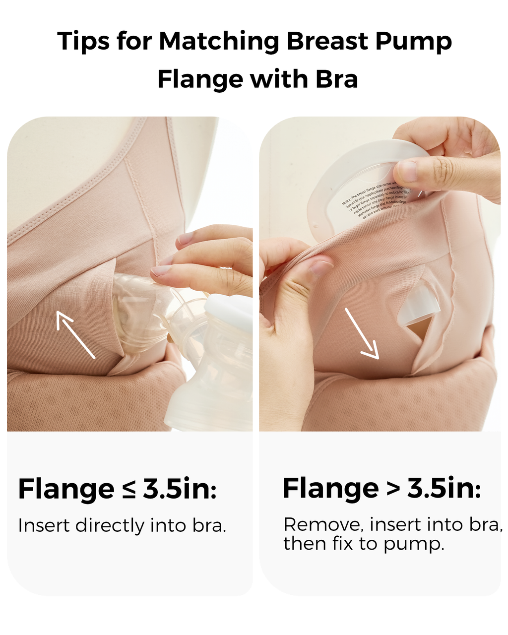 Tencel™ Fabric Seamless Breast Pump Bra