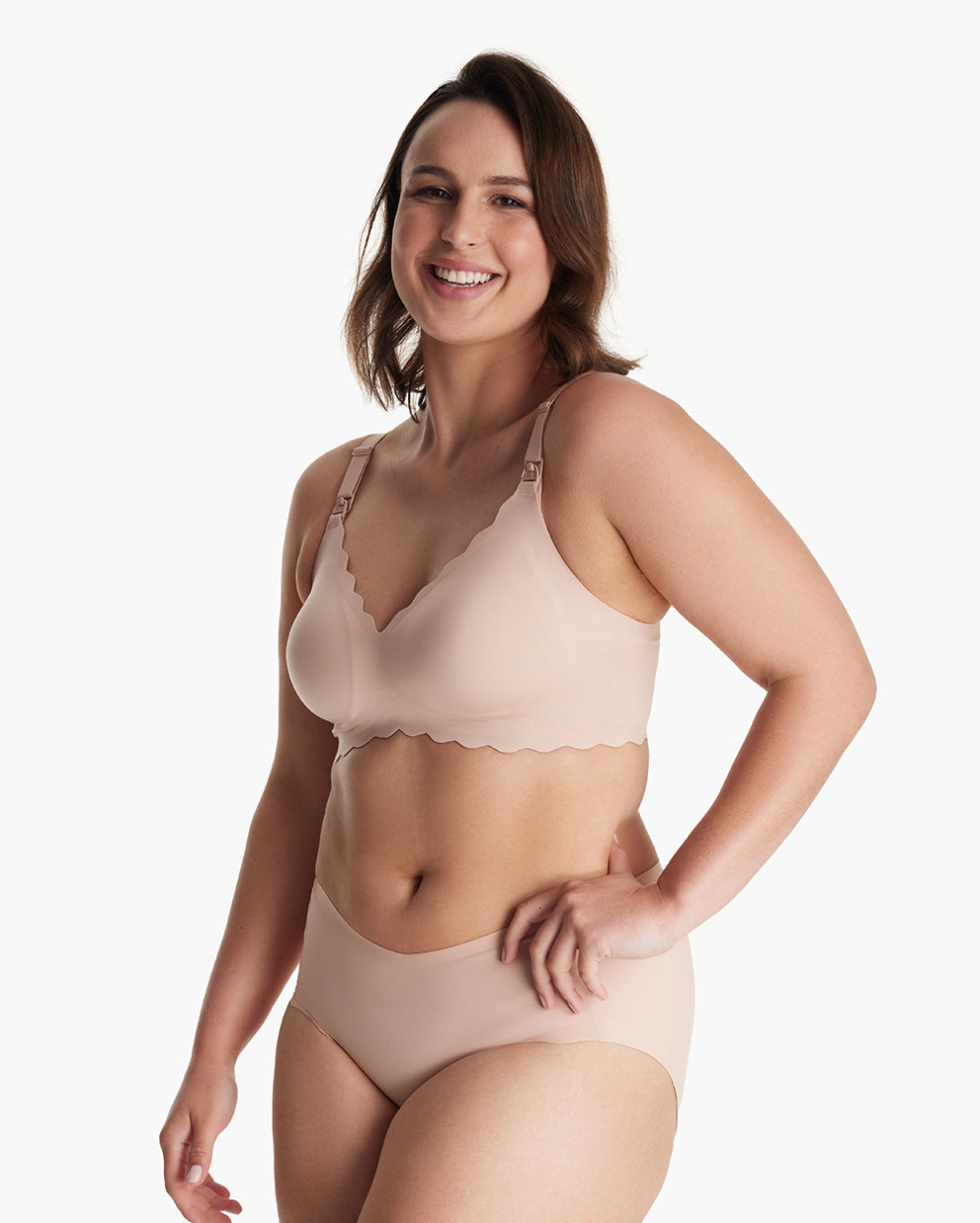 Jelly Strip Seamless Nursing Bra YN46 - Designed for M9 Pump