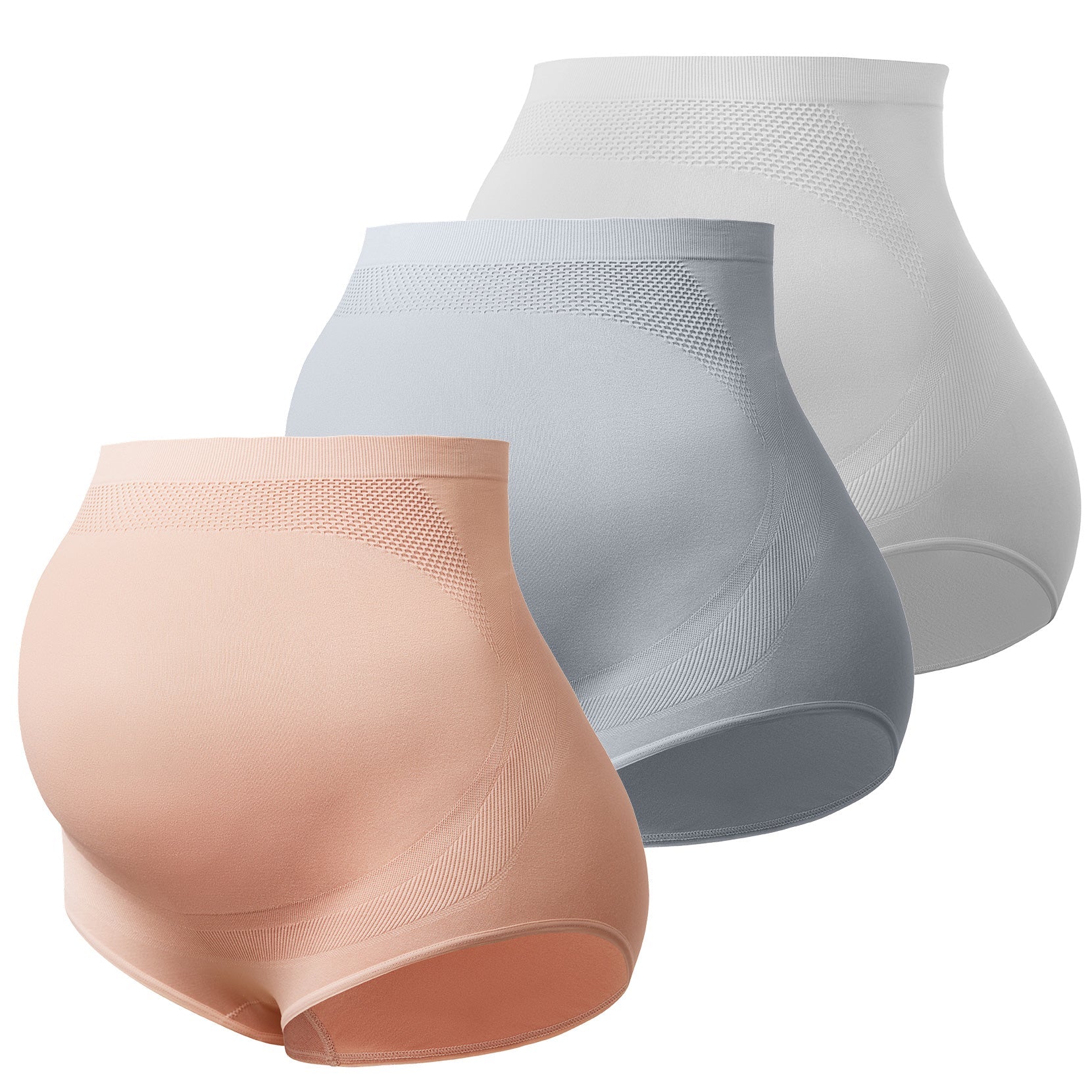 High Waist Pregnancy Seamless Soft Belly Support Panties