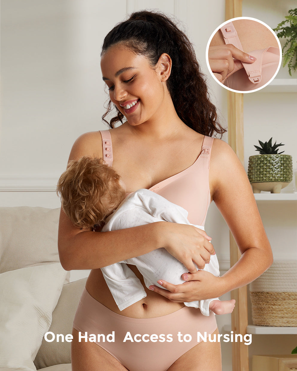 CozyFitClasp Wearable Breast Pumping Bra-HF006