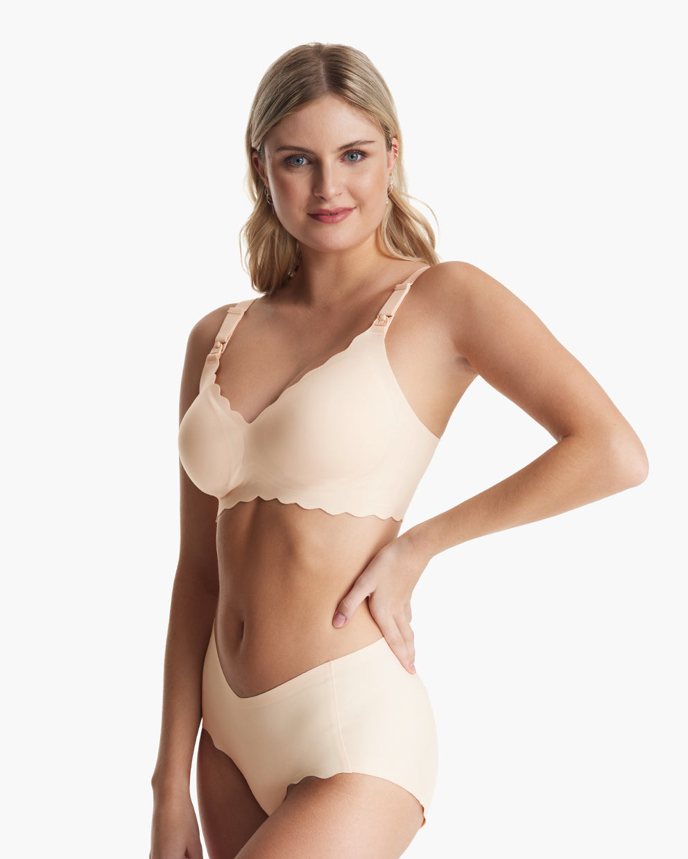 Jelly Strip Seamless Nursing Bra YN46 - Designed for M9 Pump
