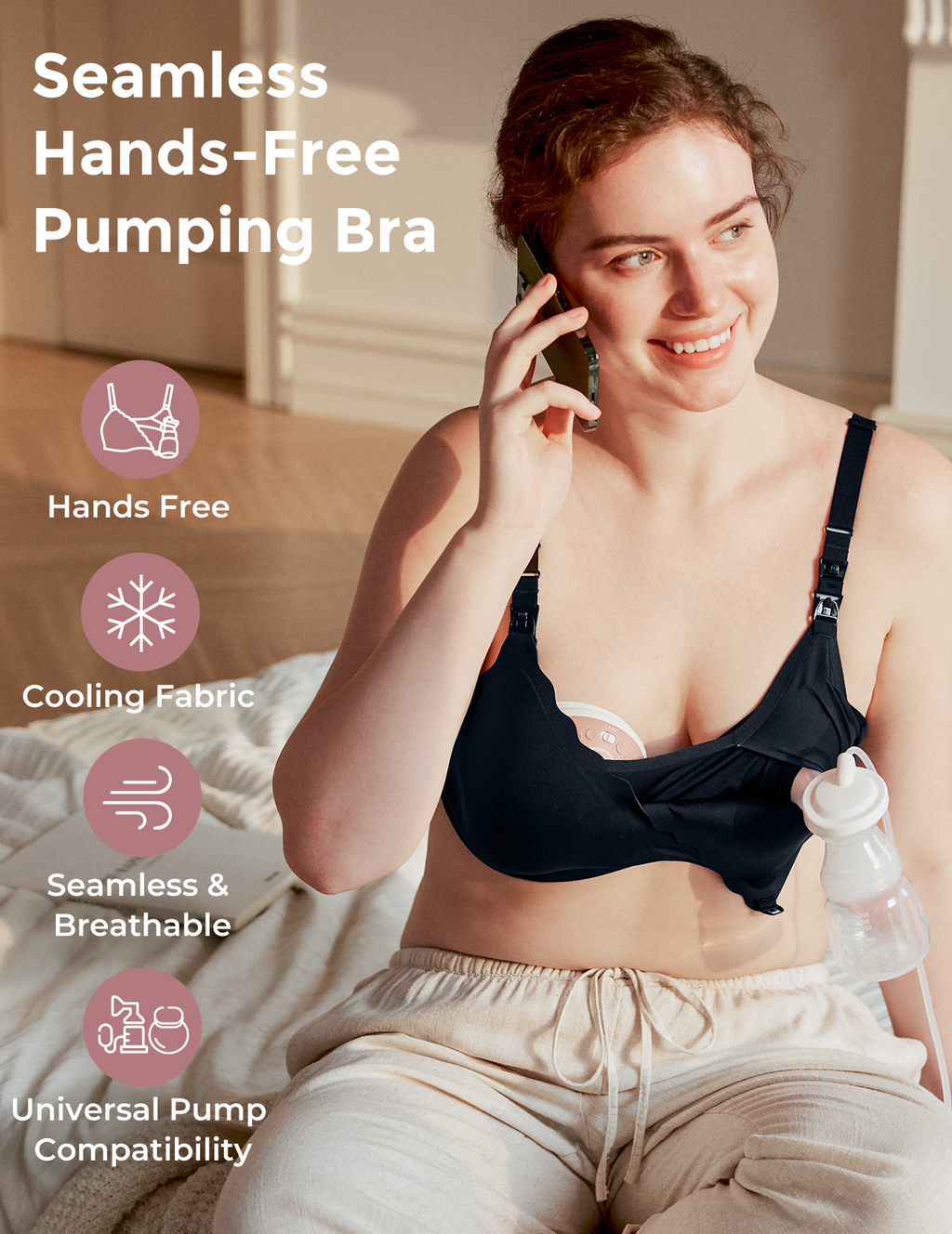 Cooling Hands-Free Nursing & Pump Bra