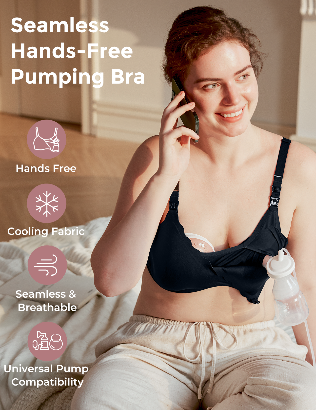 Cooling Hands-Free Nursing & Pump Bra