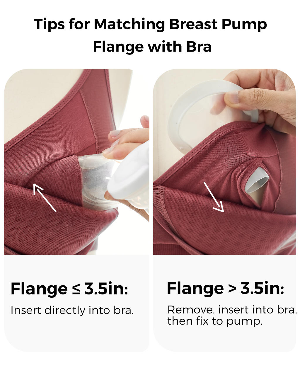 Tencel™ Fabric Seamless Breast Pump Bra
