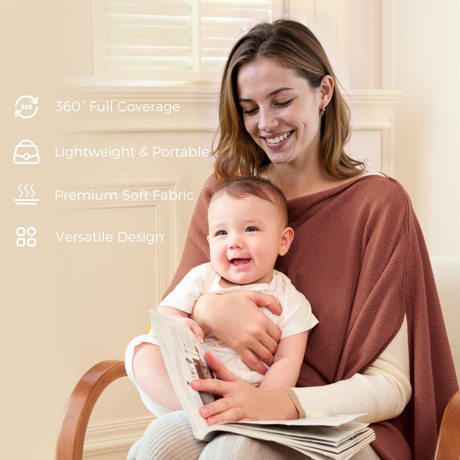 Nursing Cover - Muti-Use Privacy Poncho