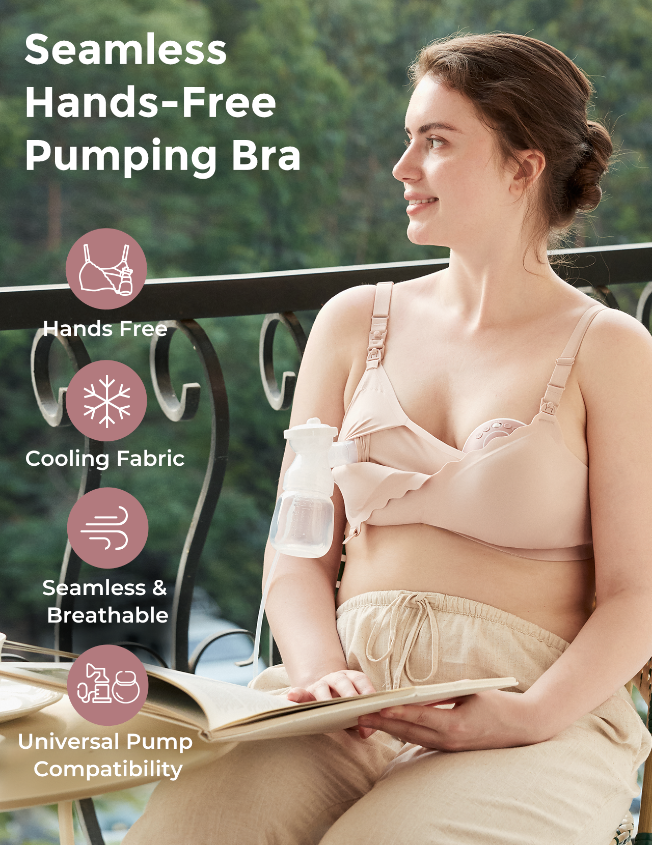 Cooling Hands-Free Nursing & Pump Bra