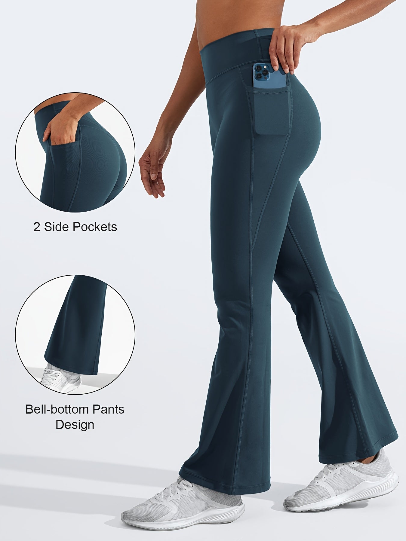 Carina: Tummy Sculpting Flare Leggings