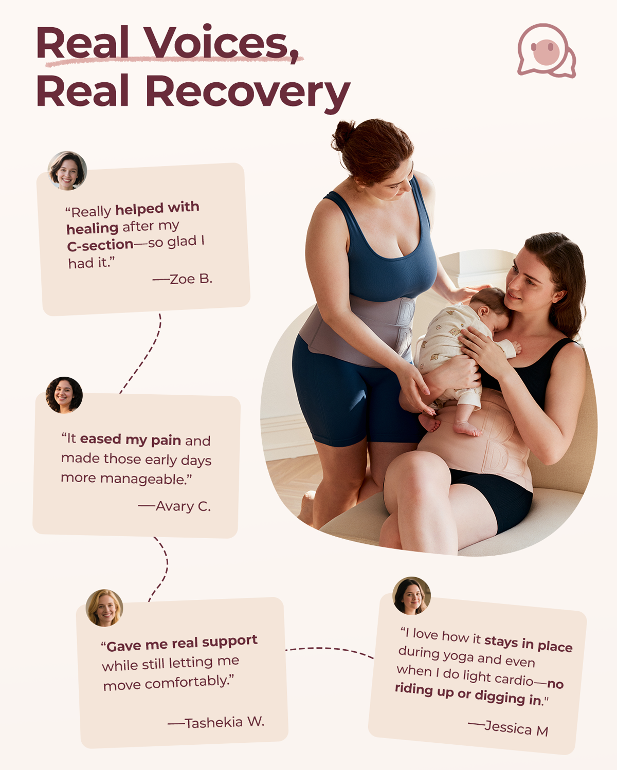 Ergowrap™ Postpartum Belly Band