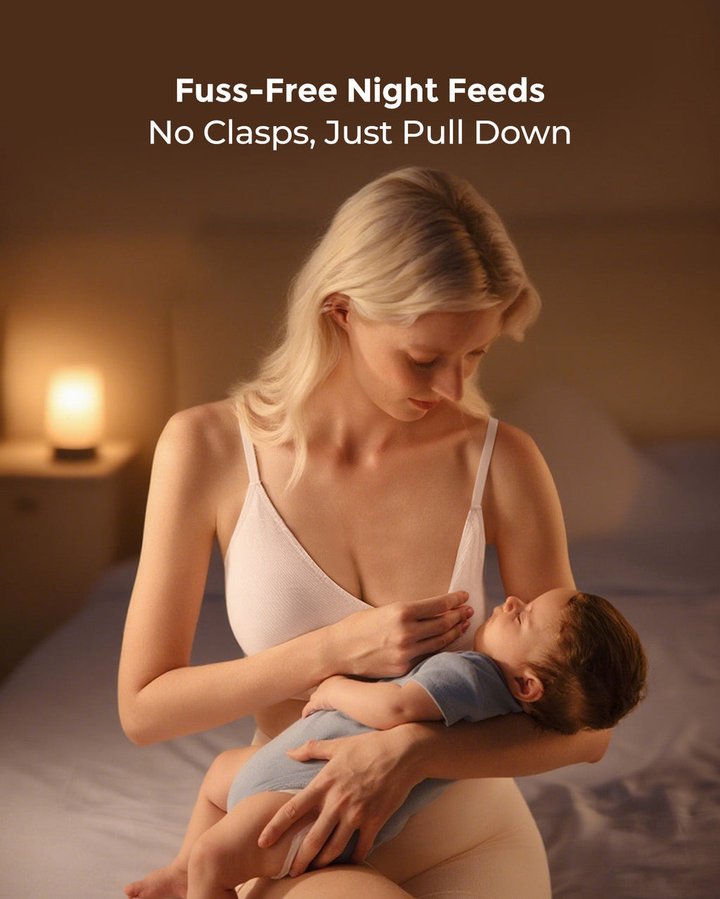 Seamless Sleep Bra - Wireless, Stretchy & Soft