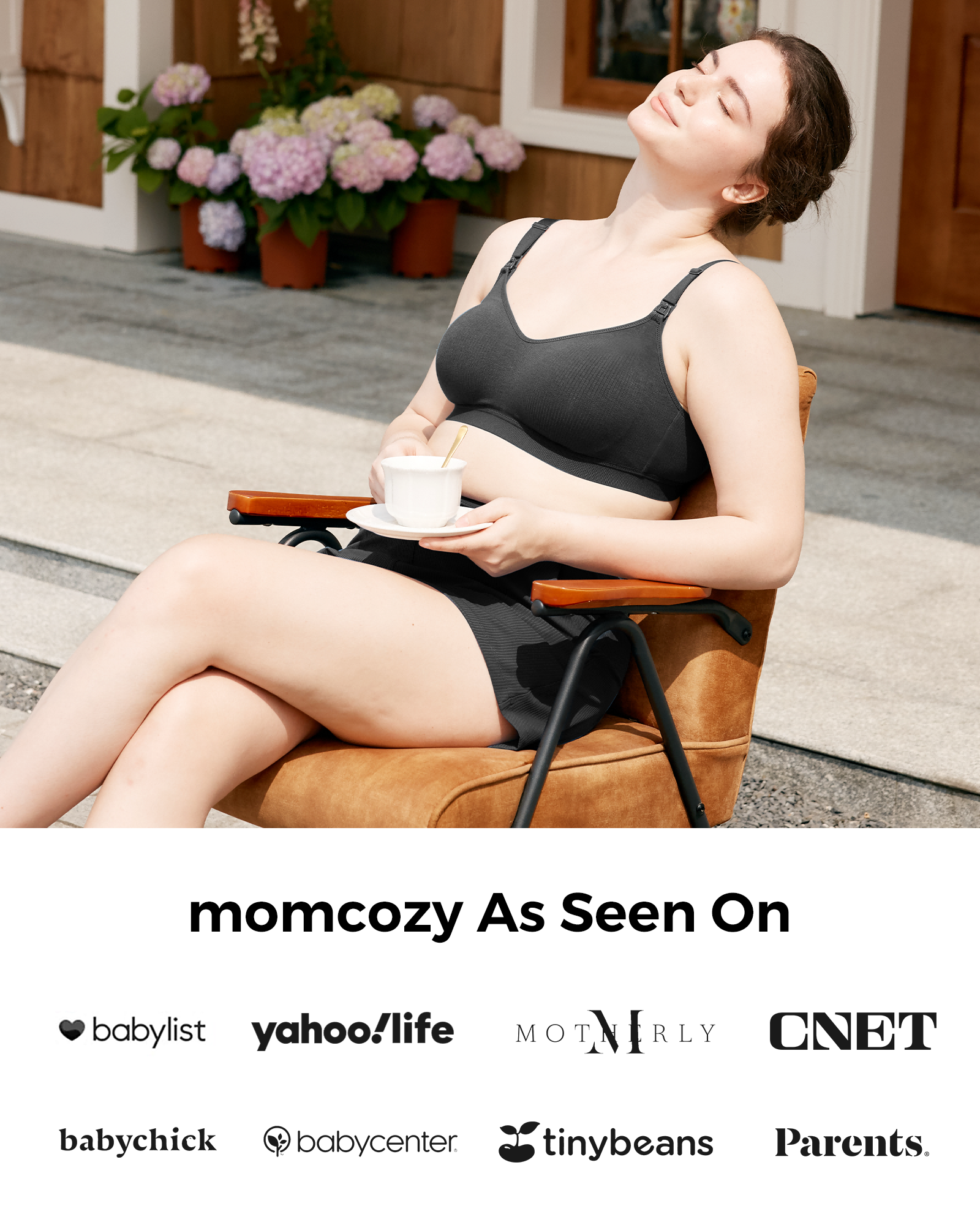 Tencel™ Fabric Seamless Breast Pump Bra