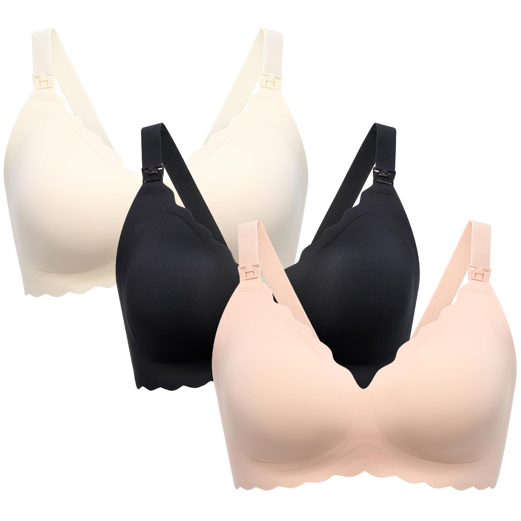 Jelly Strip Seamless Nursing Bra YN46 - Designed for M9 Pump