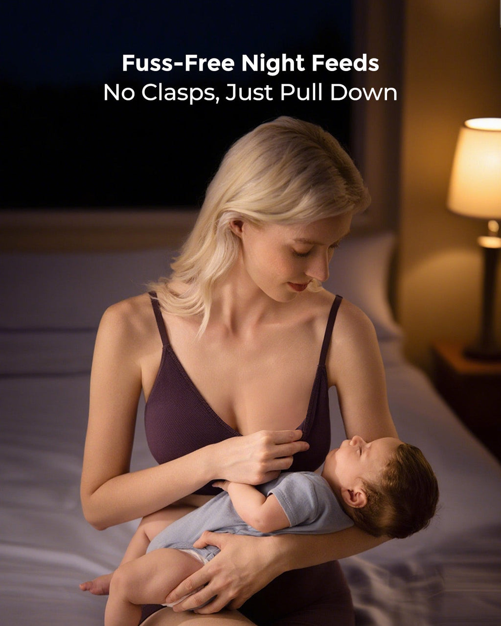 Seamless Sleep Bra - Wireless, Stretchy & Soft