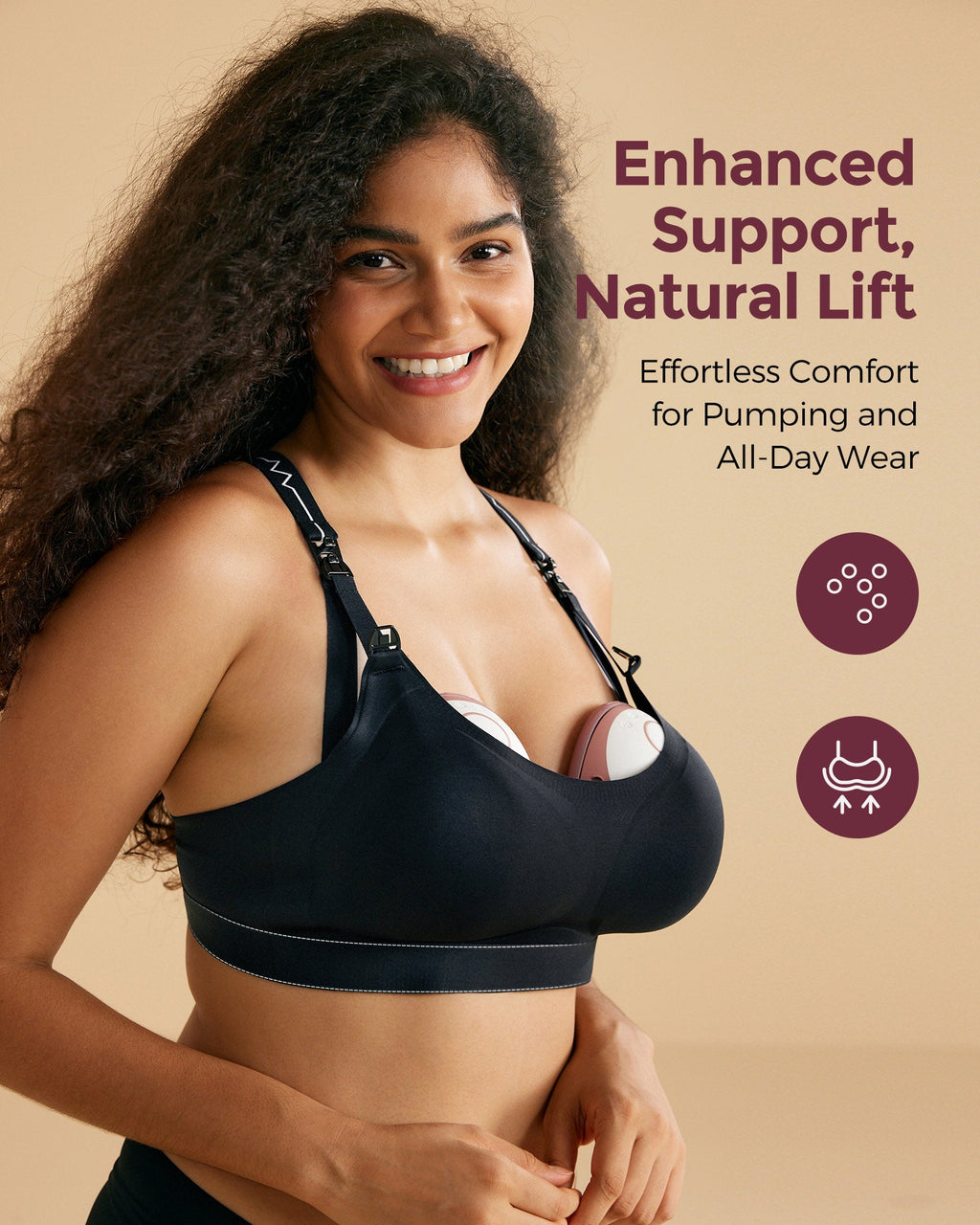 Multi-Function: Wearable Breast Pump Bra