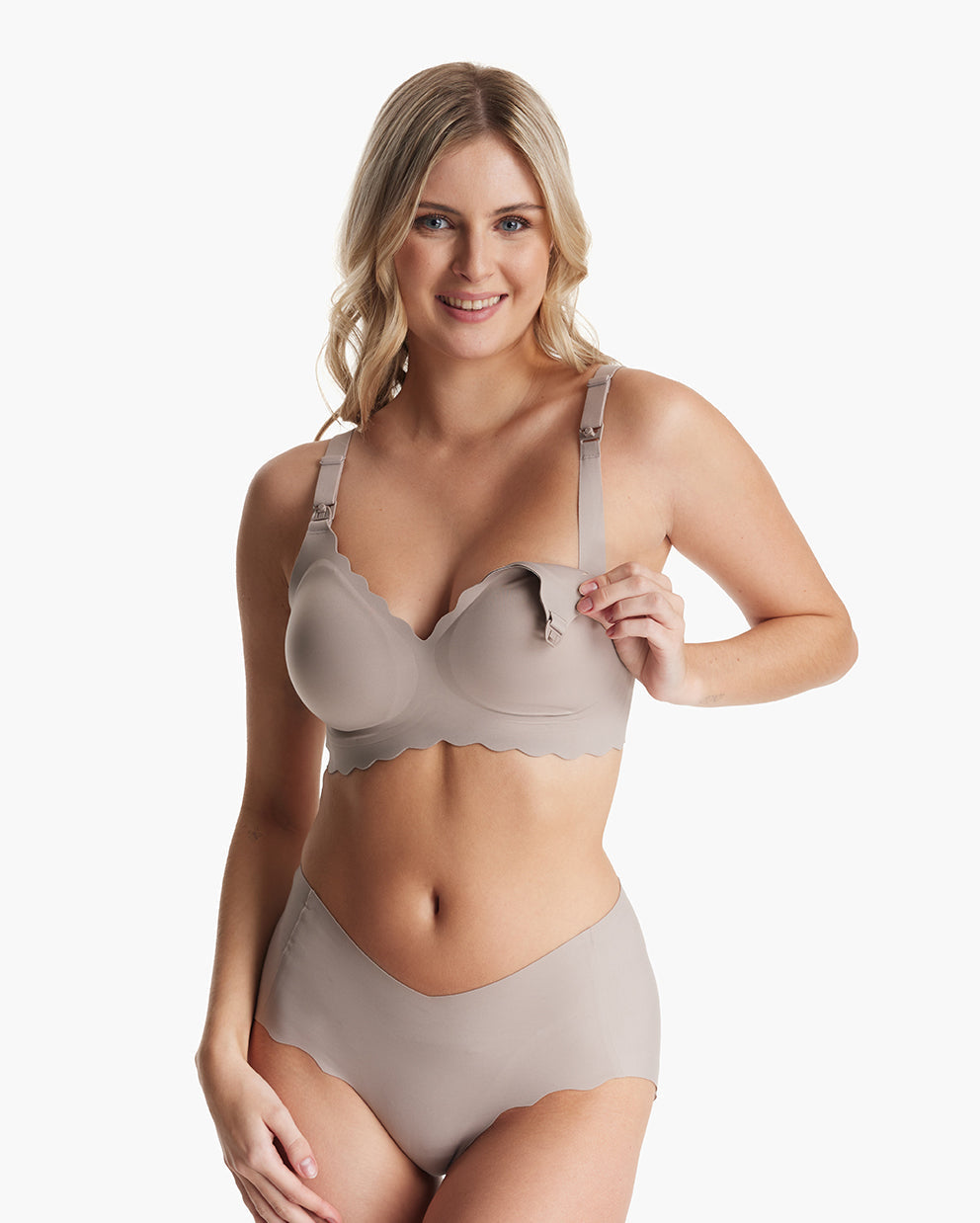 Jelly Strip Seamless Nursing Bra YN46 - Designed for M9 Pump