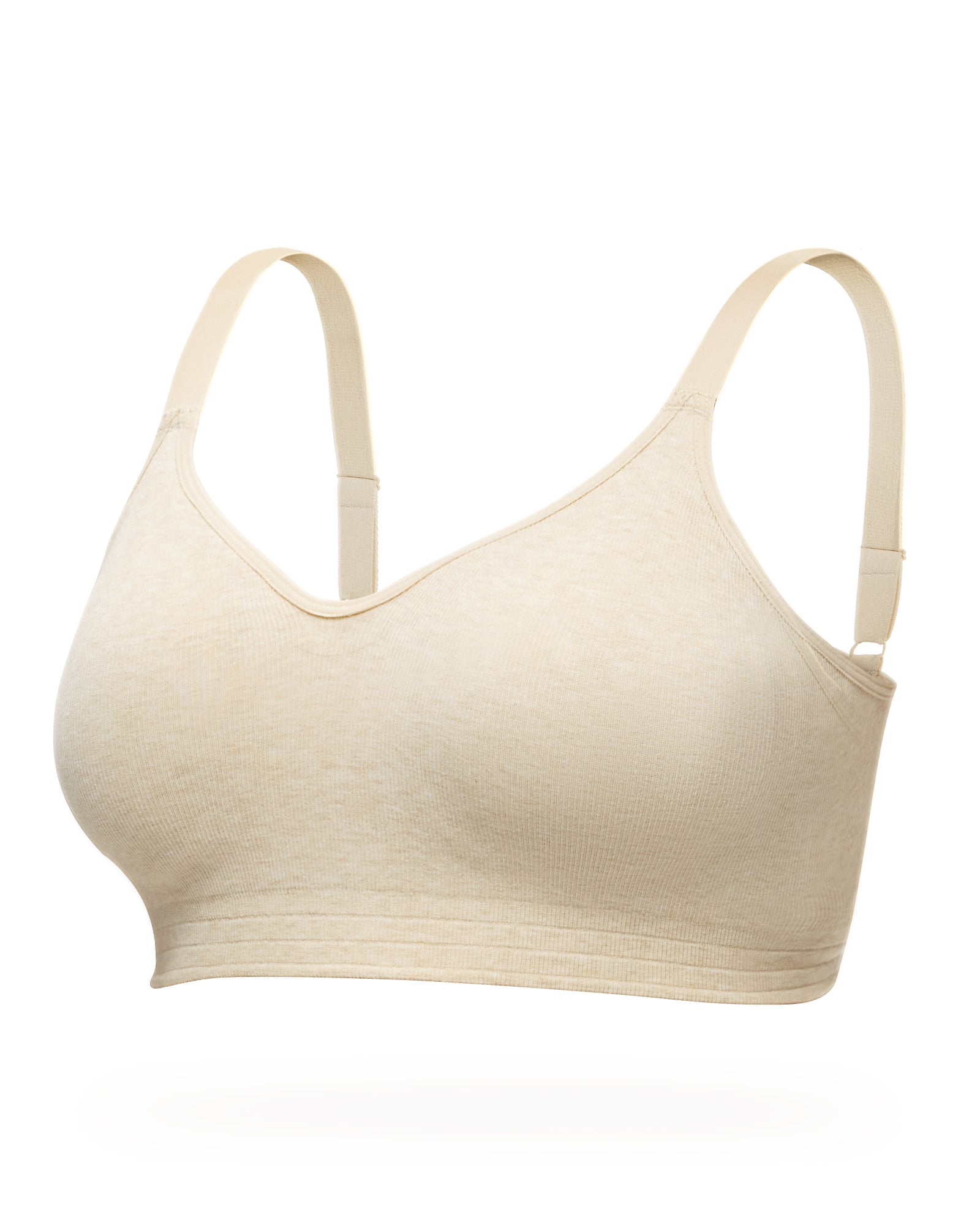 U.S. Cotton Seamless Wireless Everyday Bras