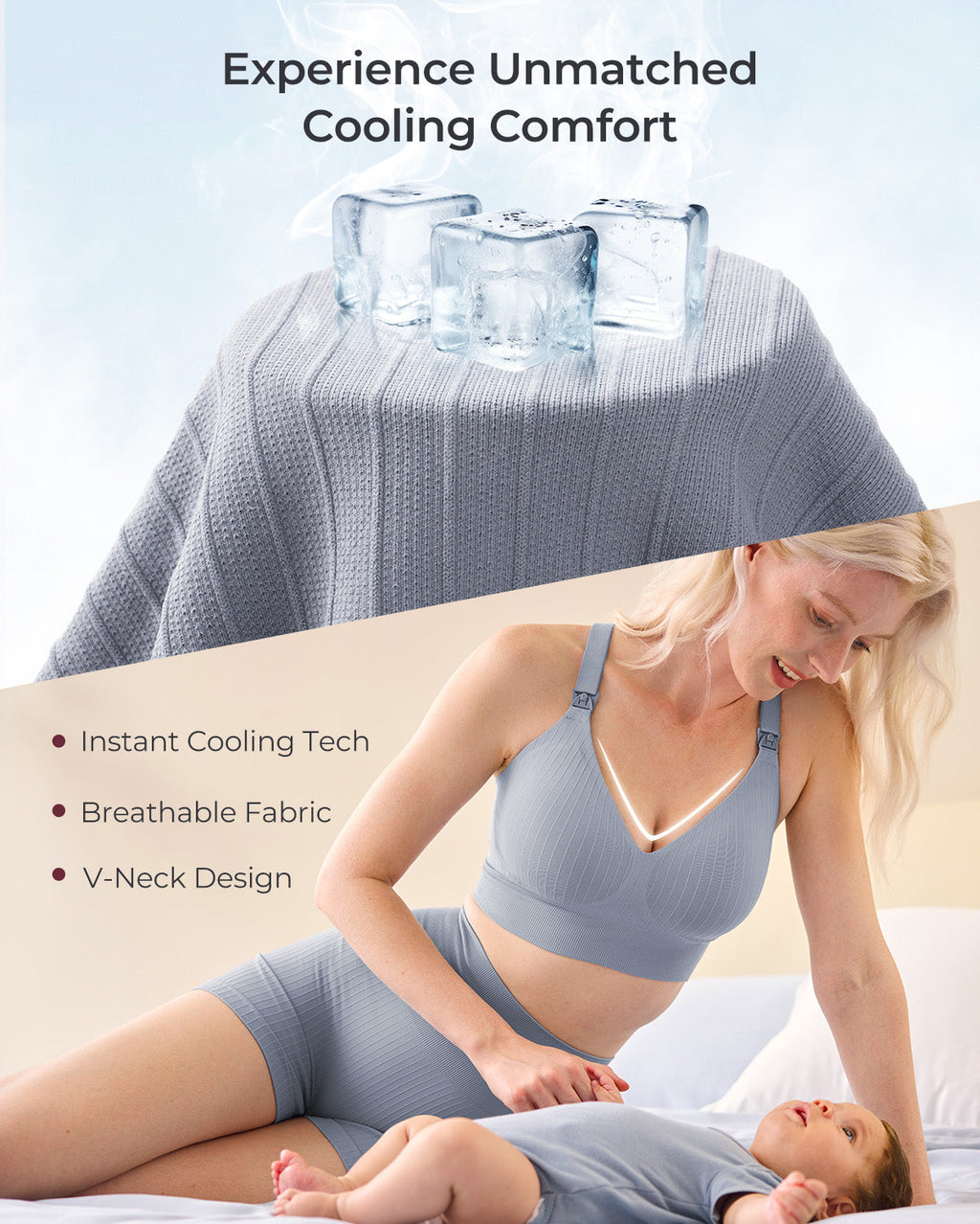 CoolFit Nursing Sports Bra - Racerback