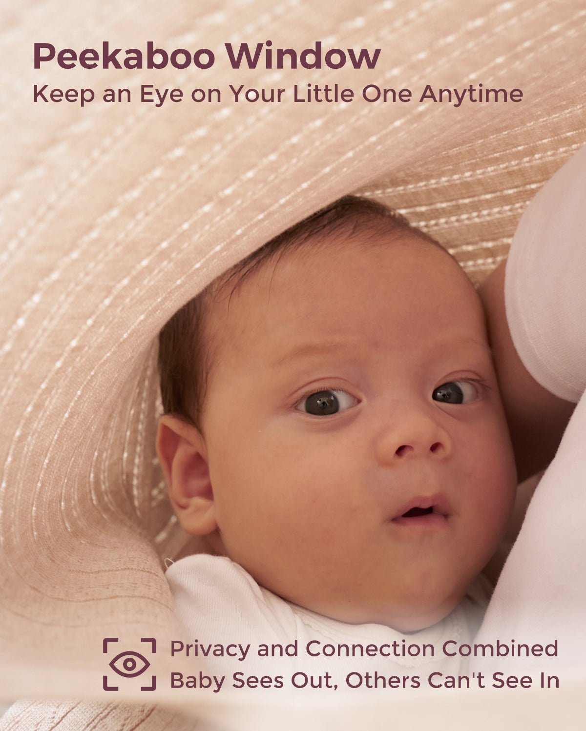 Tencel™ Lyocell Fabric Ultra-Light Nursing Cover