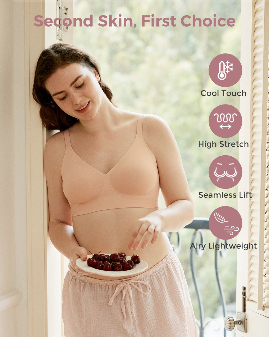 Momcozy CoolFit Seamless Regular Bra