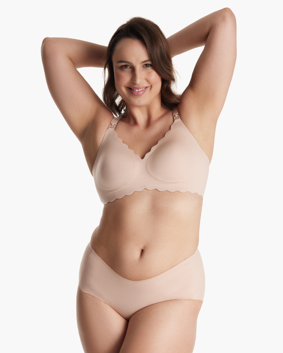 Jelly Strip Seamless Nursing Bra YN46 - Designed for M9 Pump
