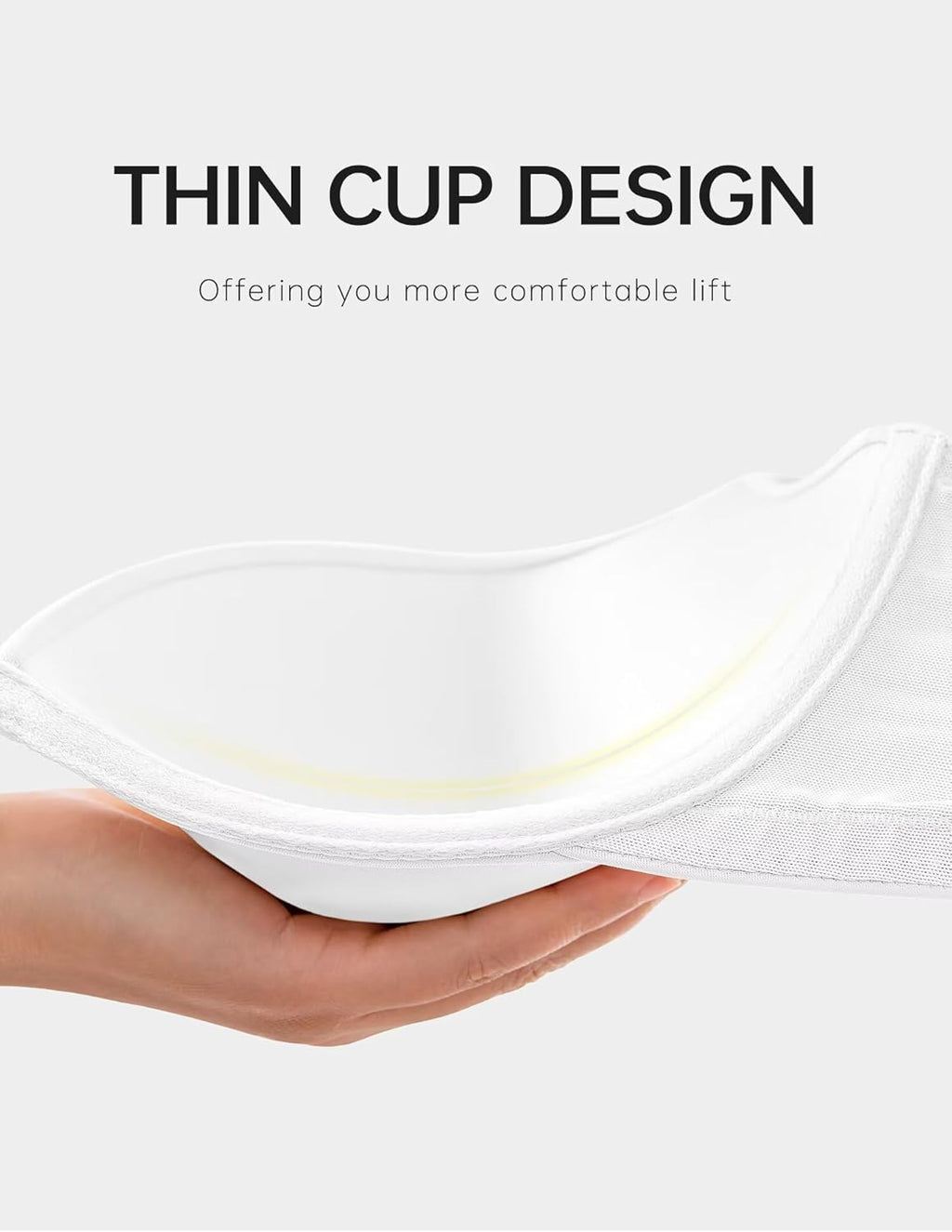 Push Up Bra Deep V Plunge Underwire T-Shirt Bra Multiway 2 Cups Up