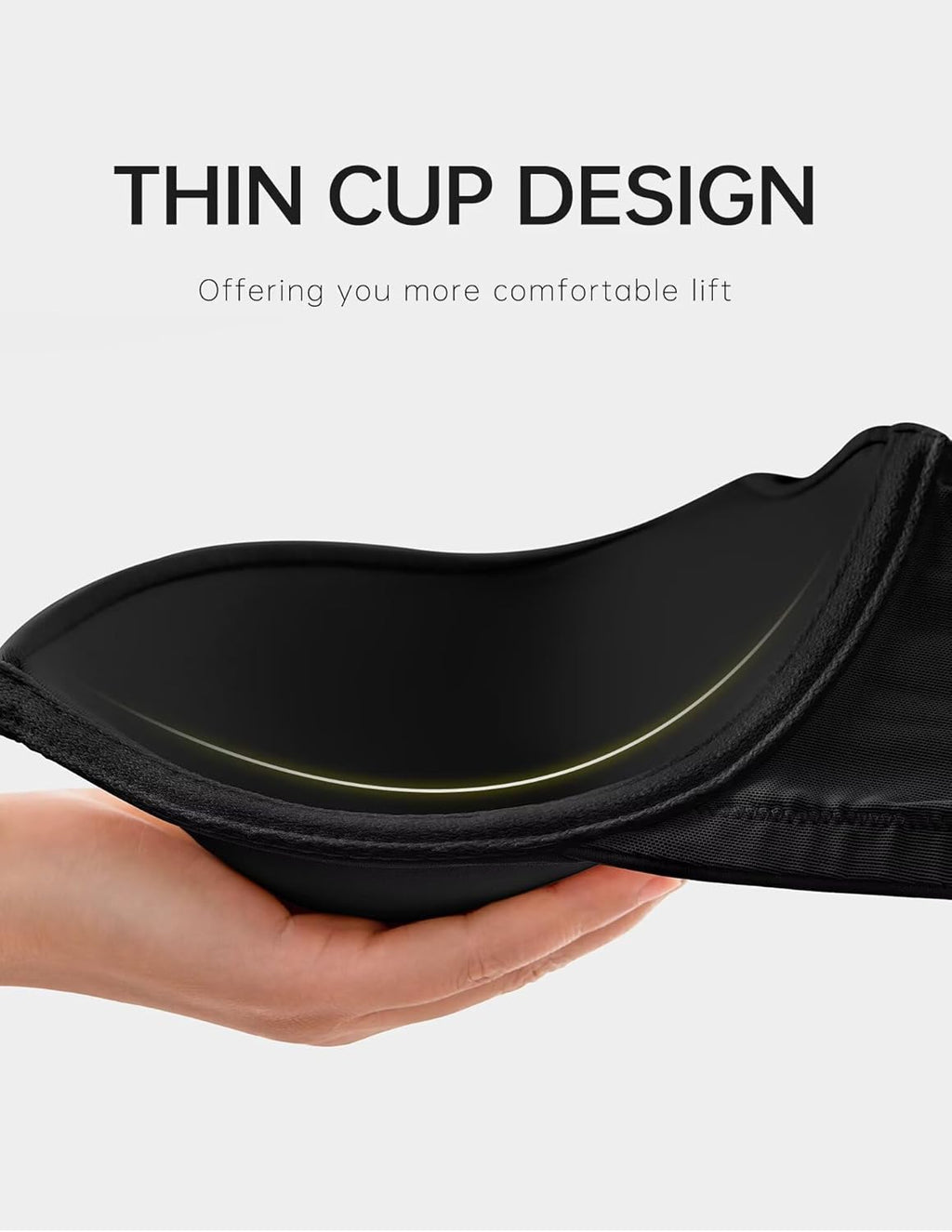 Push Up Bra Deep V Plunge Underwire T-Shirt Bra Multiway 2 Cups Up