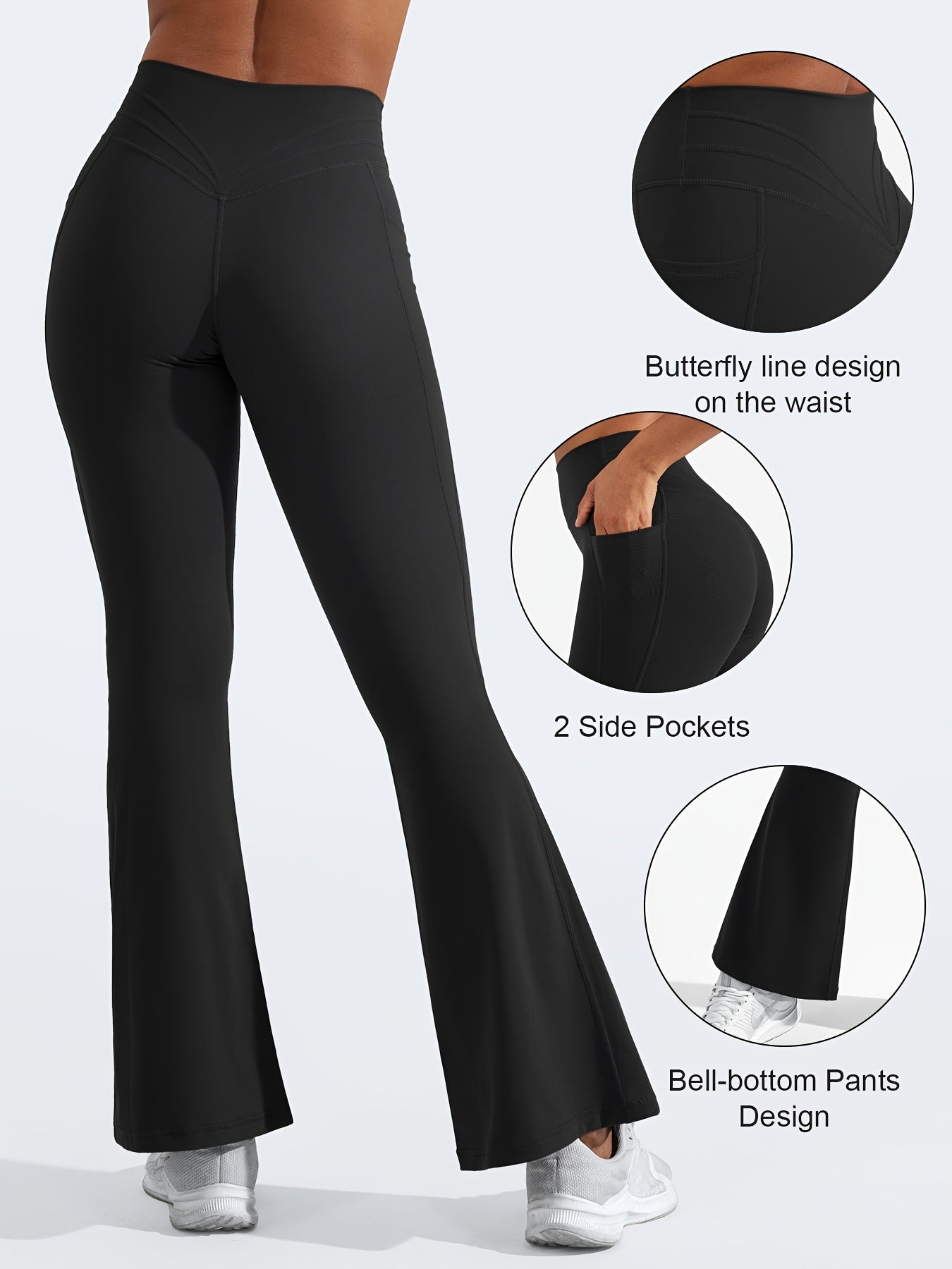 Carina: Tummy Sculpting Flare Leggings