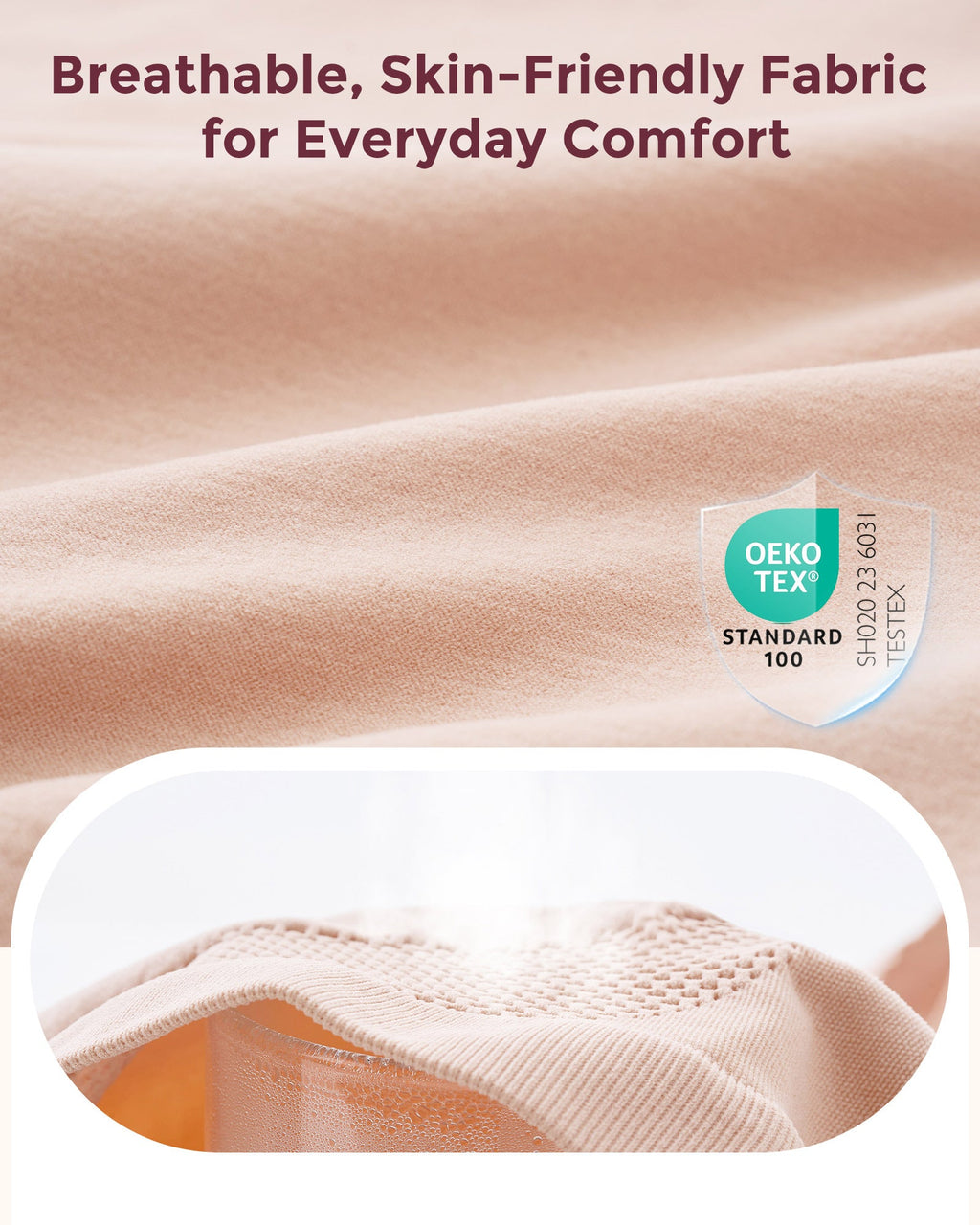 High Waist Pregnancy Seamless Soft Belly Support Panties