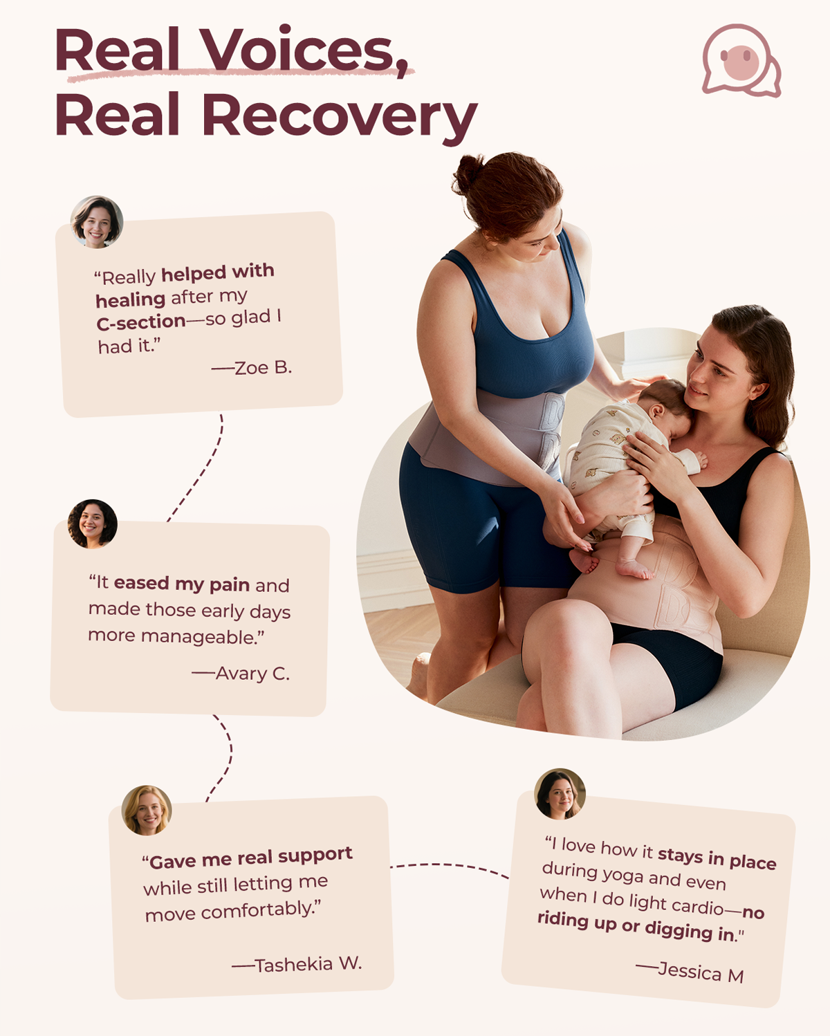 Ergowrap™ Postpartum Belly Band