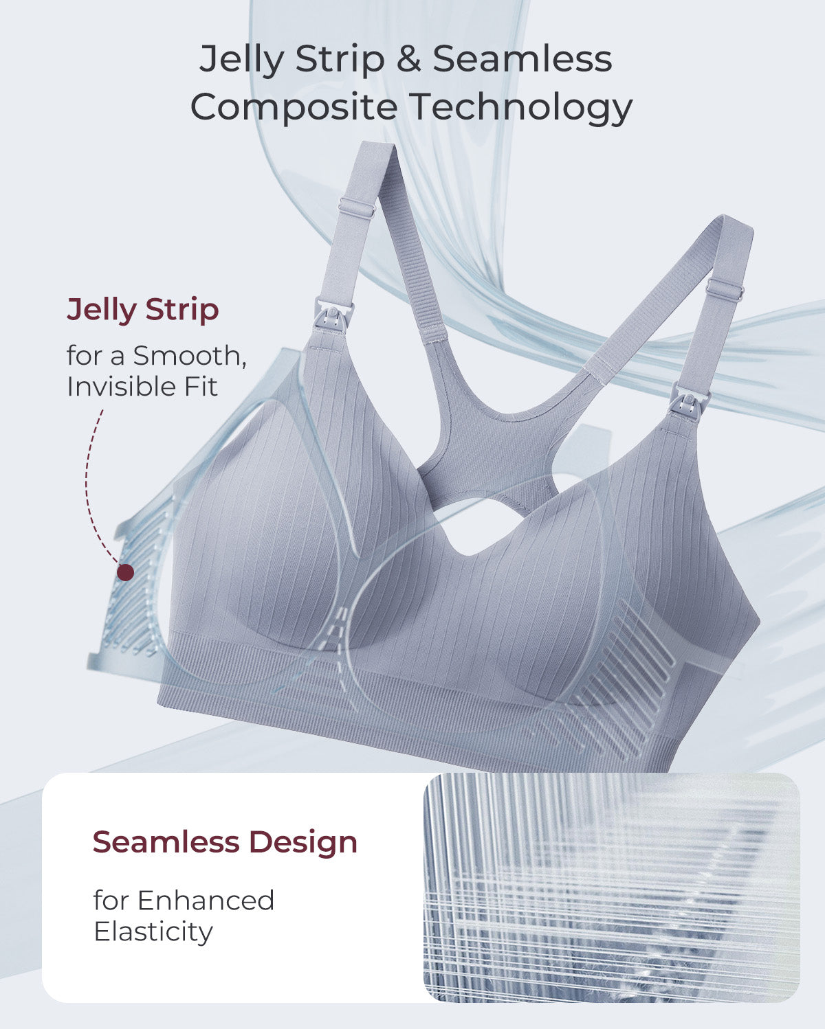 CoolFit Nursing Sports Bra - Racerback