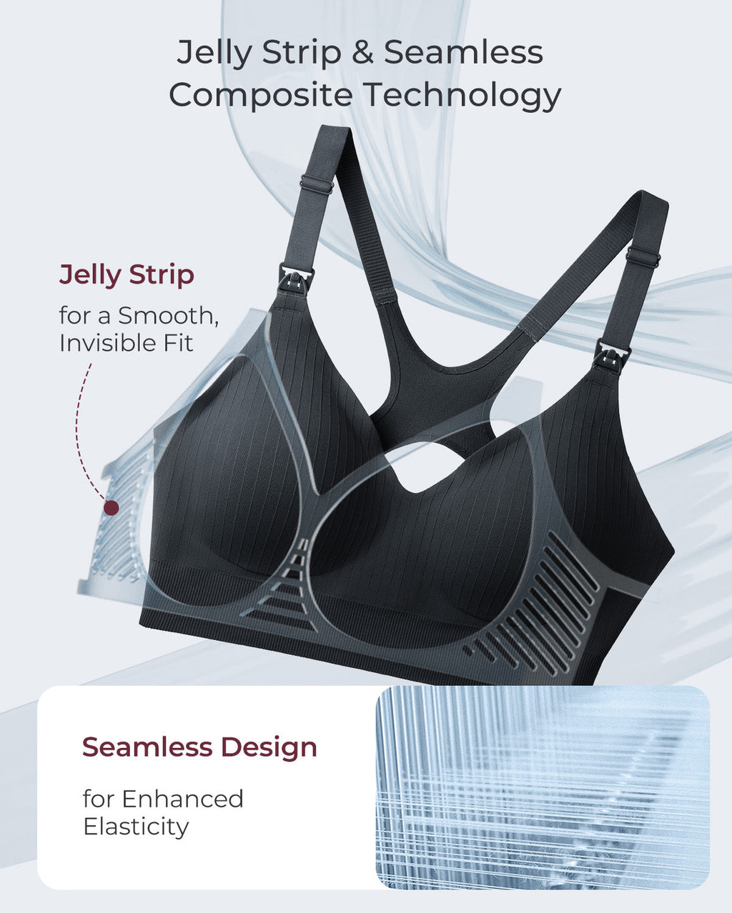 CoolFit Nursing Sports Bra - Racerback