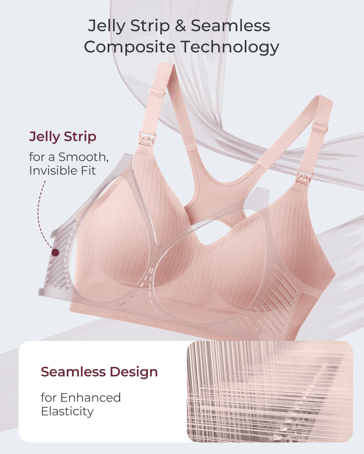 CoolFit Nursing Sports Bra - Racerback