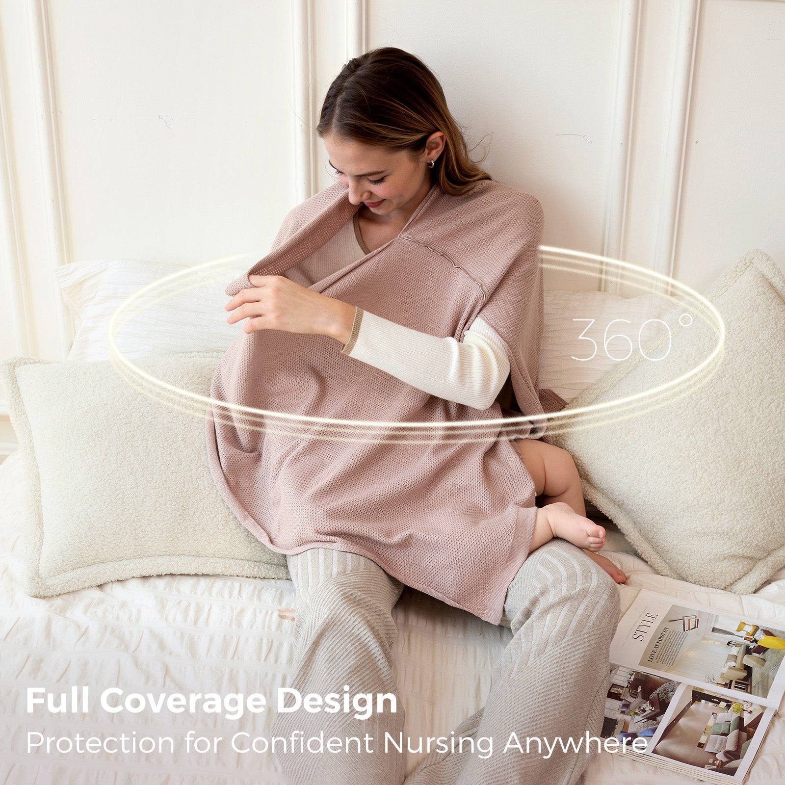 Nursing Cover - Muti-Use Privacy Poncho