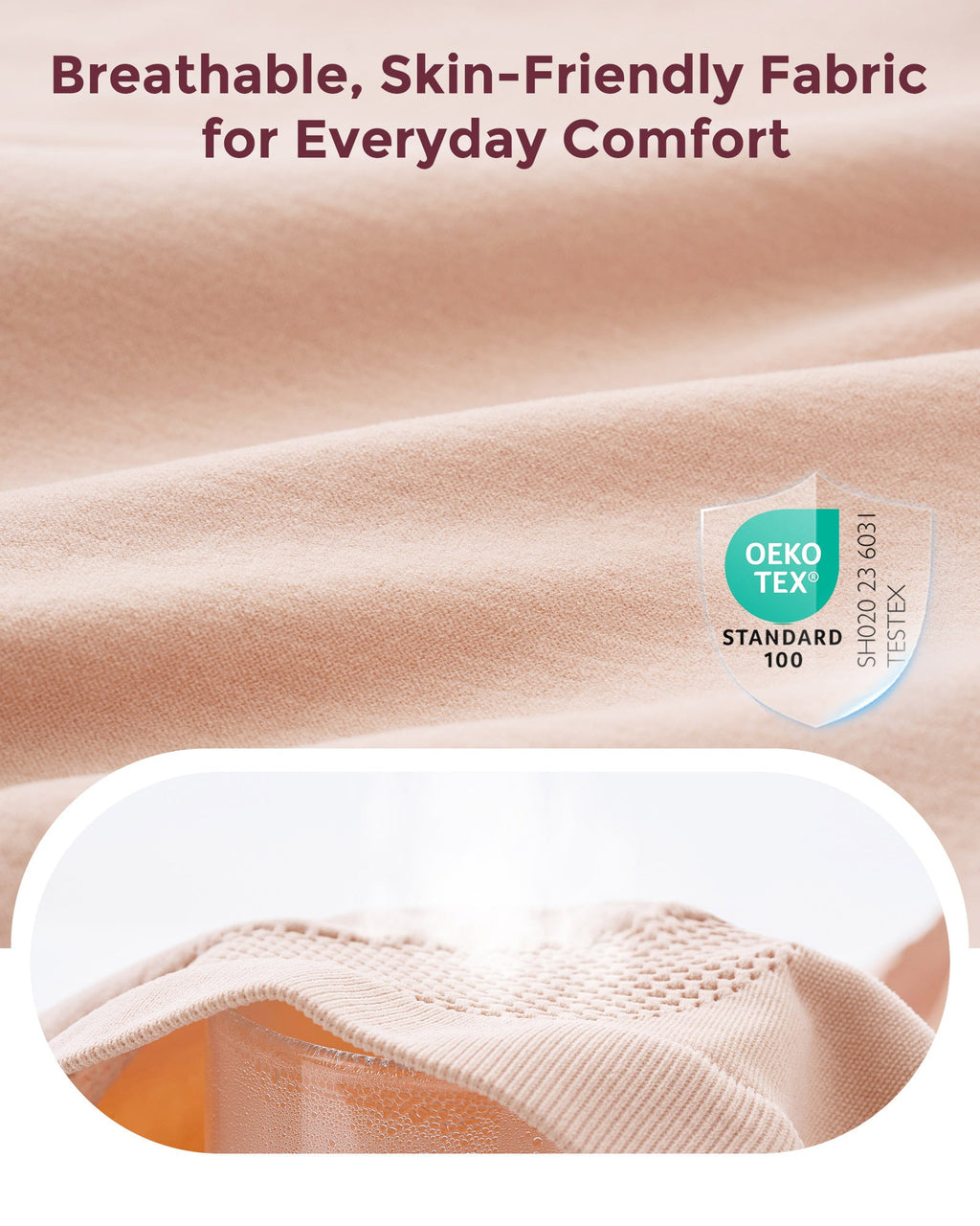 High Waist Pregnancy Seamless Soft Belly Support Panties