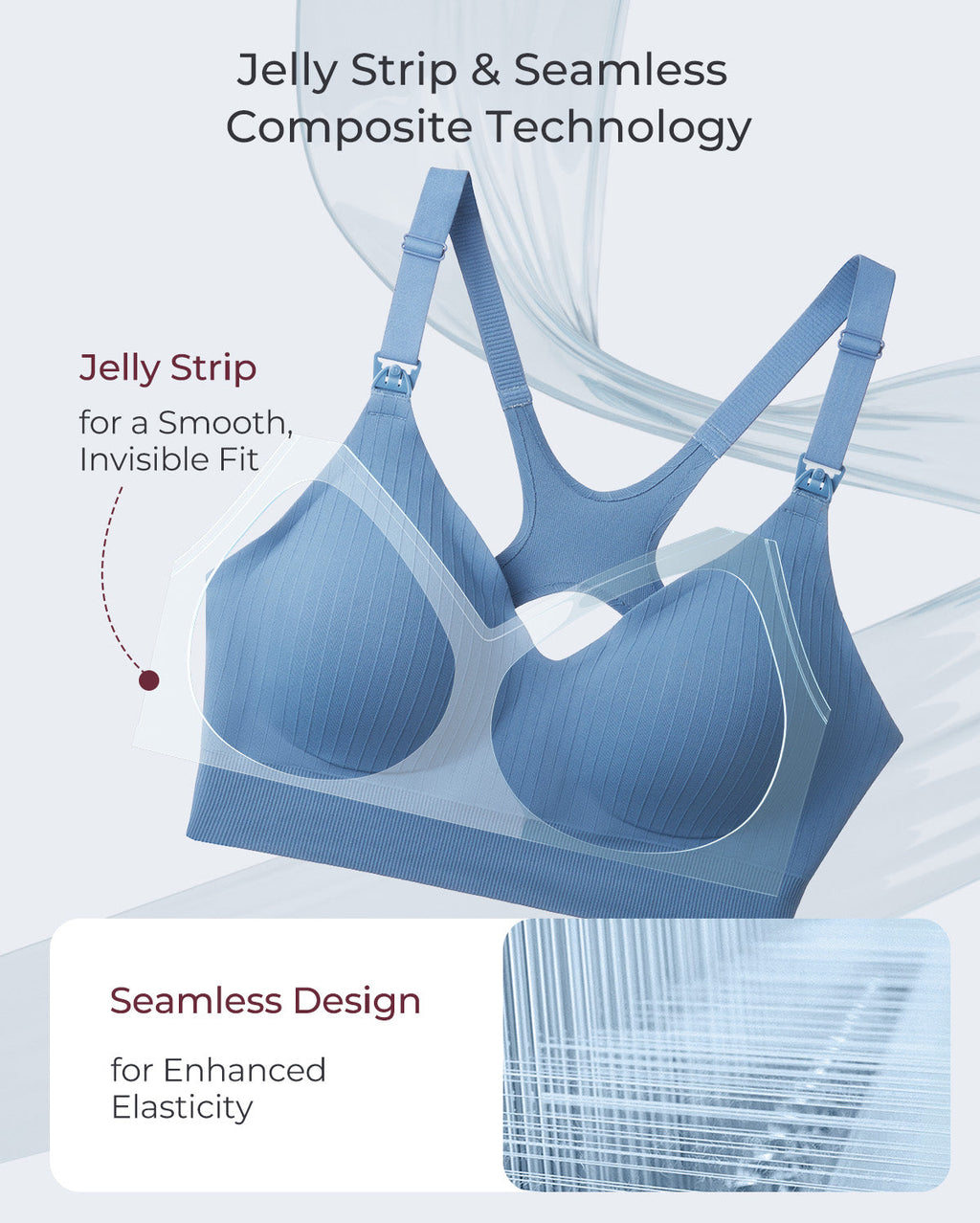 CoolFit Nursing Sports Bra - Racerback