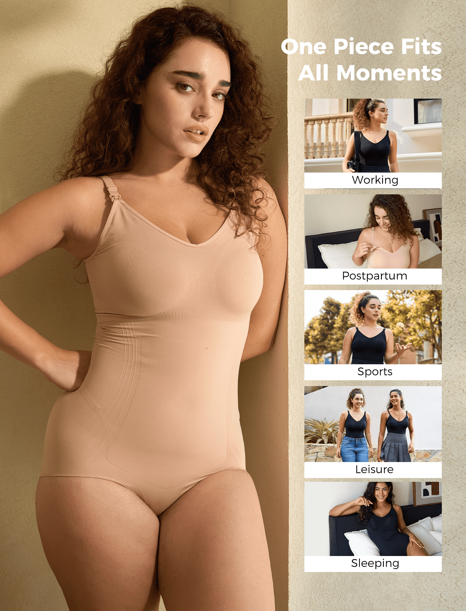 Shapewear Bodysuit - Postpartum & Daily Dress