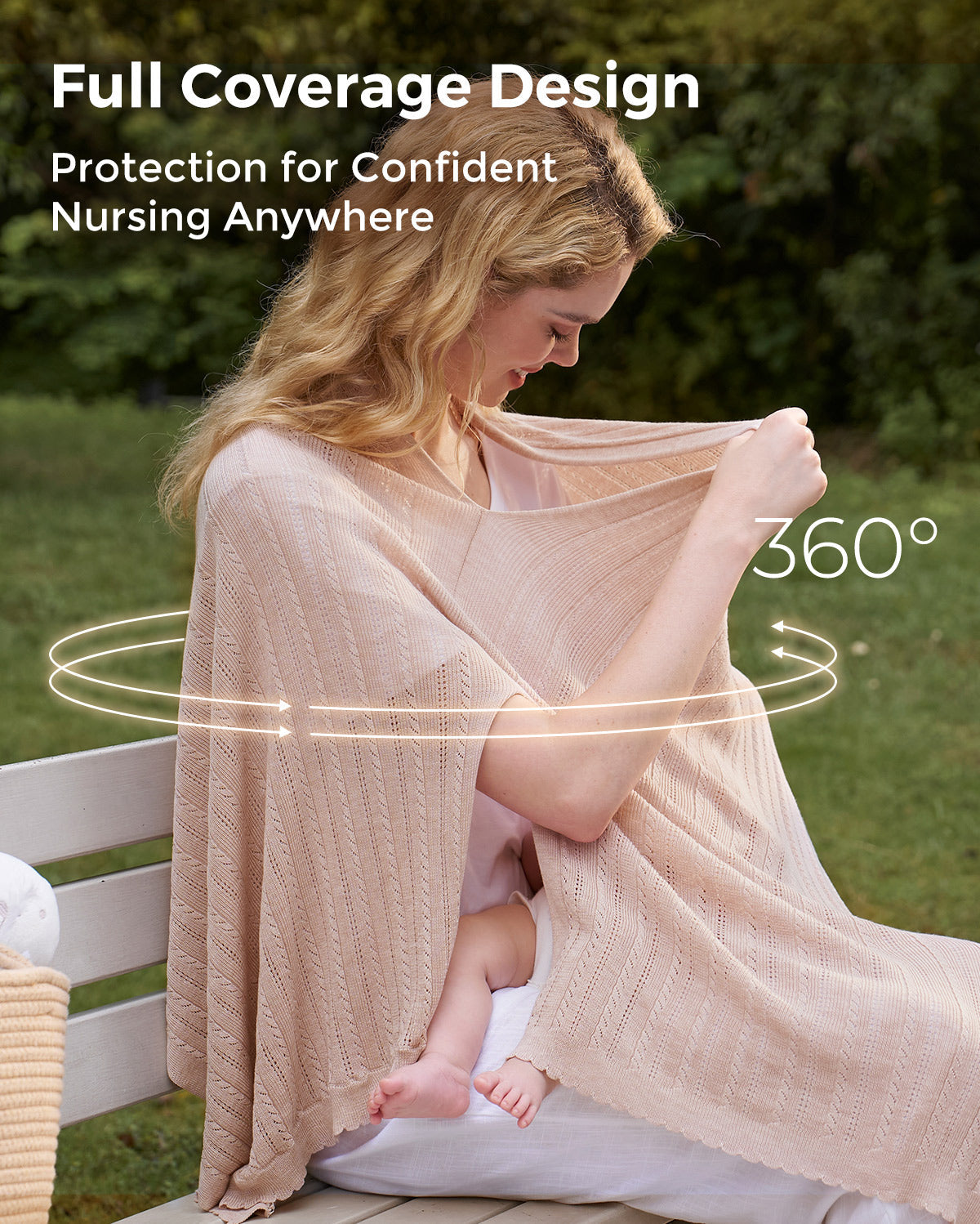 Tencel™ Lyocell Fabric Ultra-Light Nursing Cover