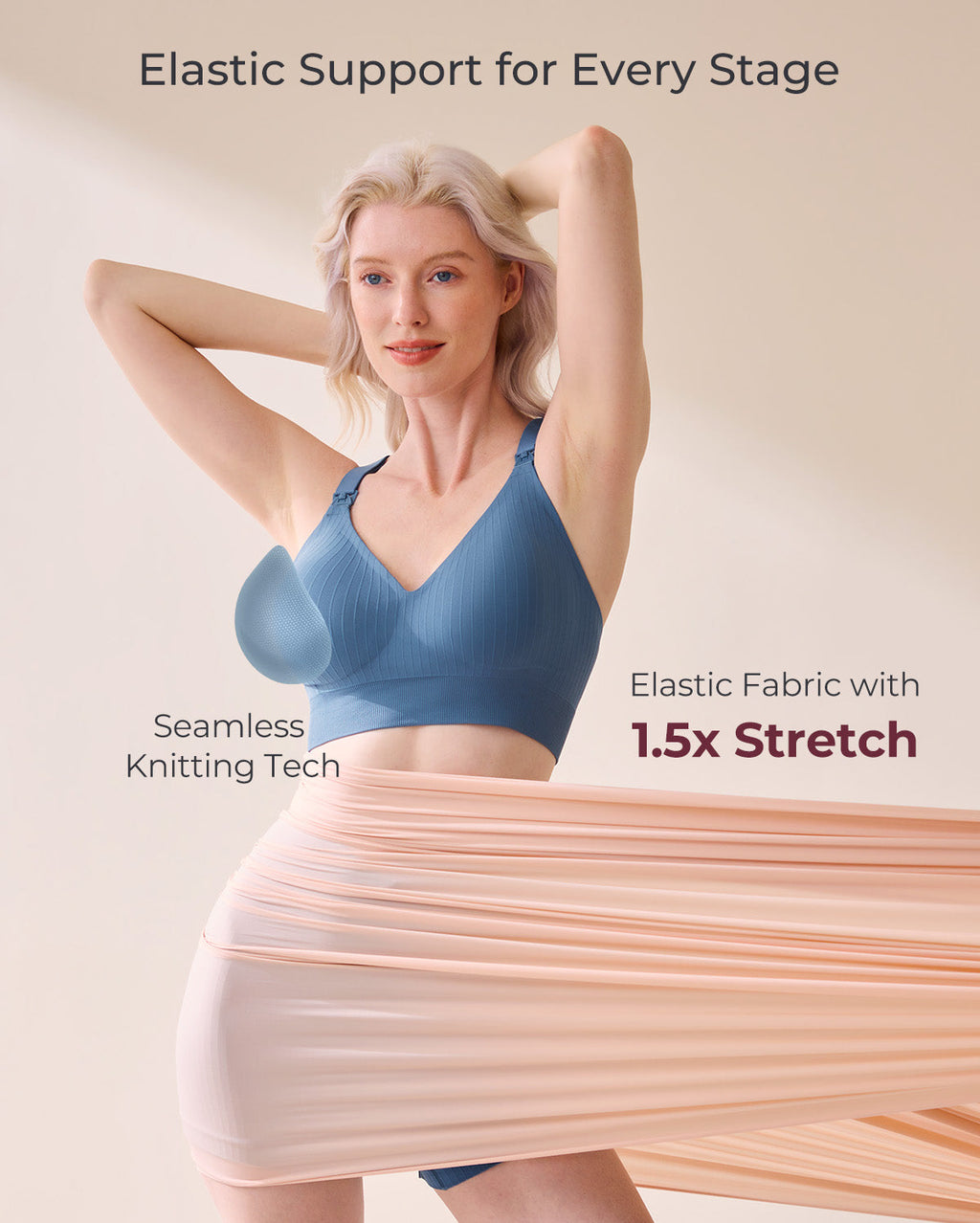 CoolFit Nursing Sports Bra - Racerback