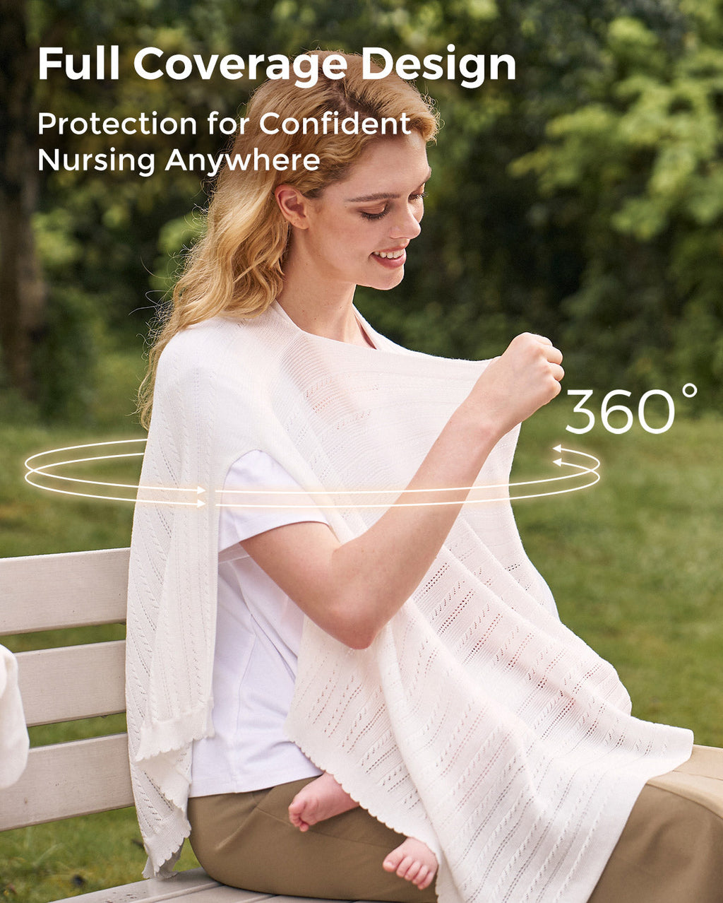 Tencel™ Lyocell Fabric Ultra-Light Nursing Cover